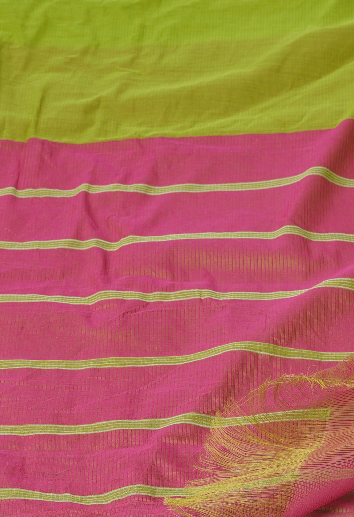 Green Pure Mangalgiri Cotton Saree