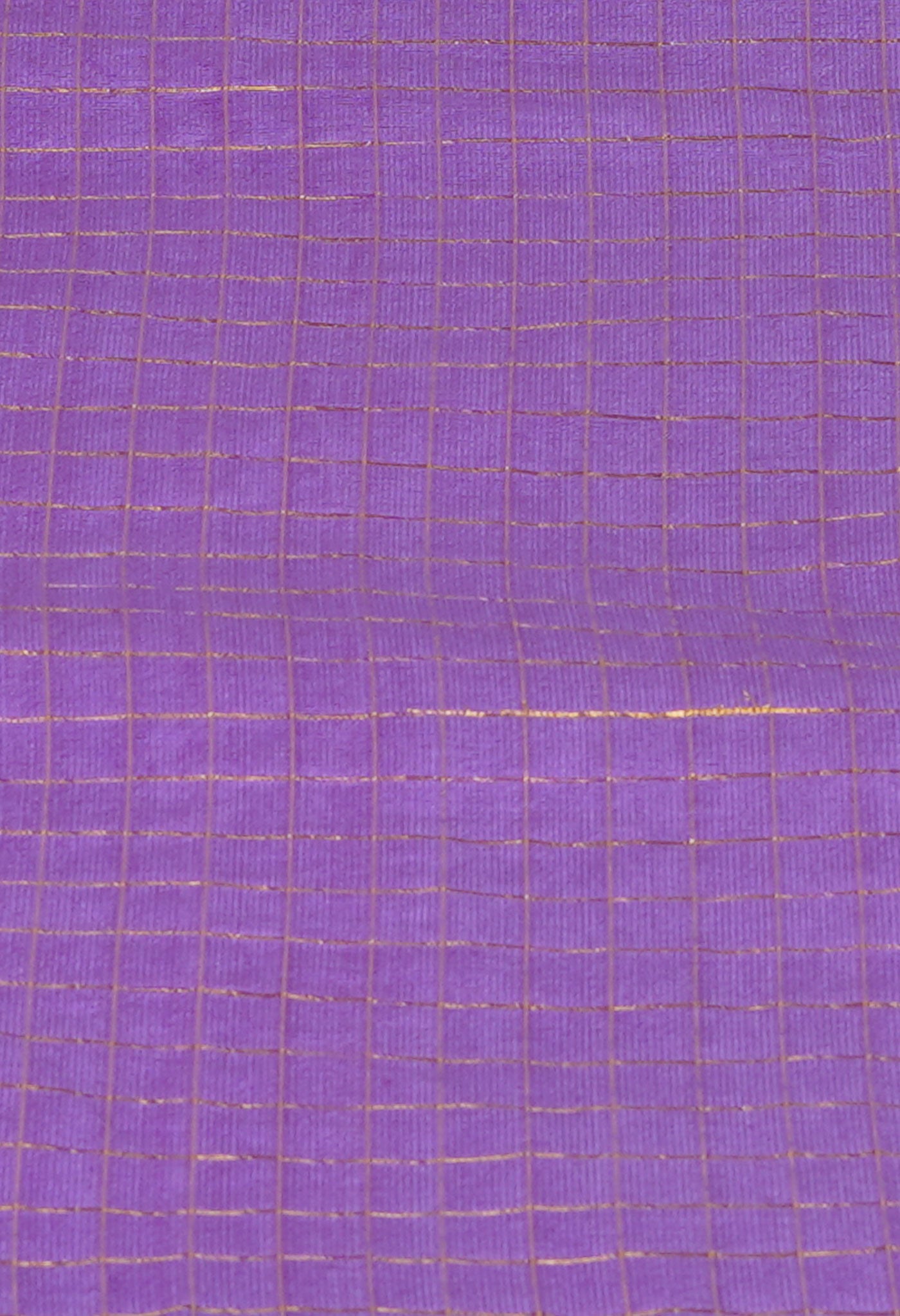 Purple Mangalagiri Checks Sico Saree-UNM73908
