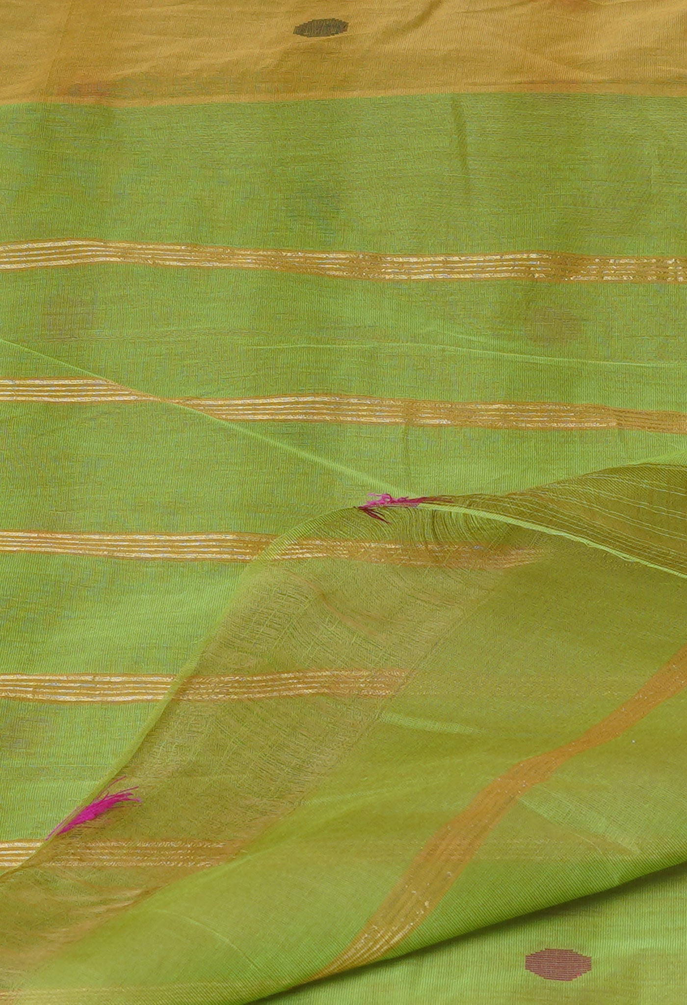 Green Pure Mangalgiri Cotton Saree