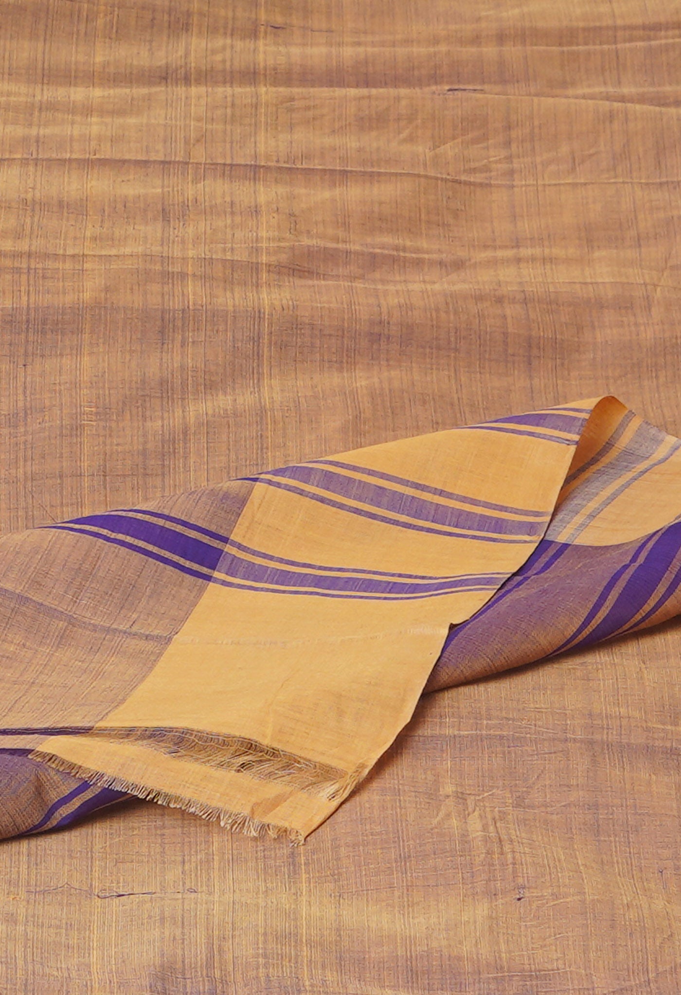 Purple Pure Andhra Handloom Cotton Saree