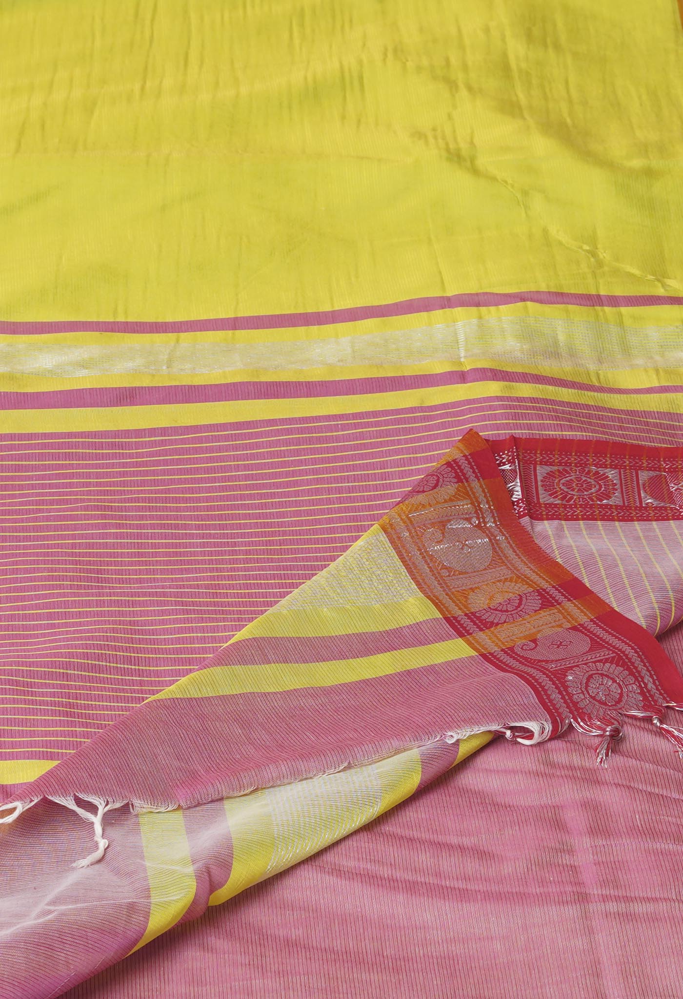 Green Pure Handloom Narayanpet Silk Saree