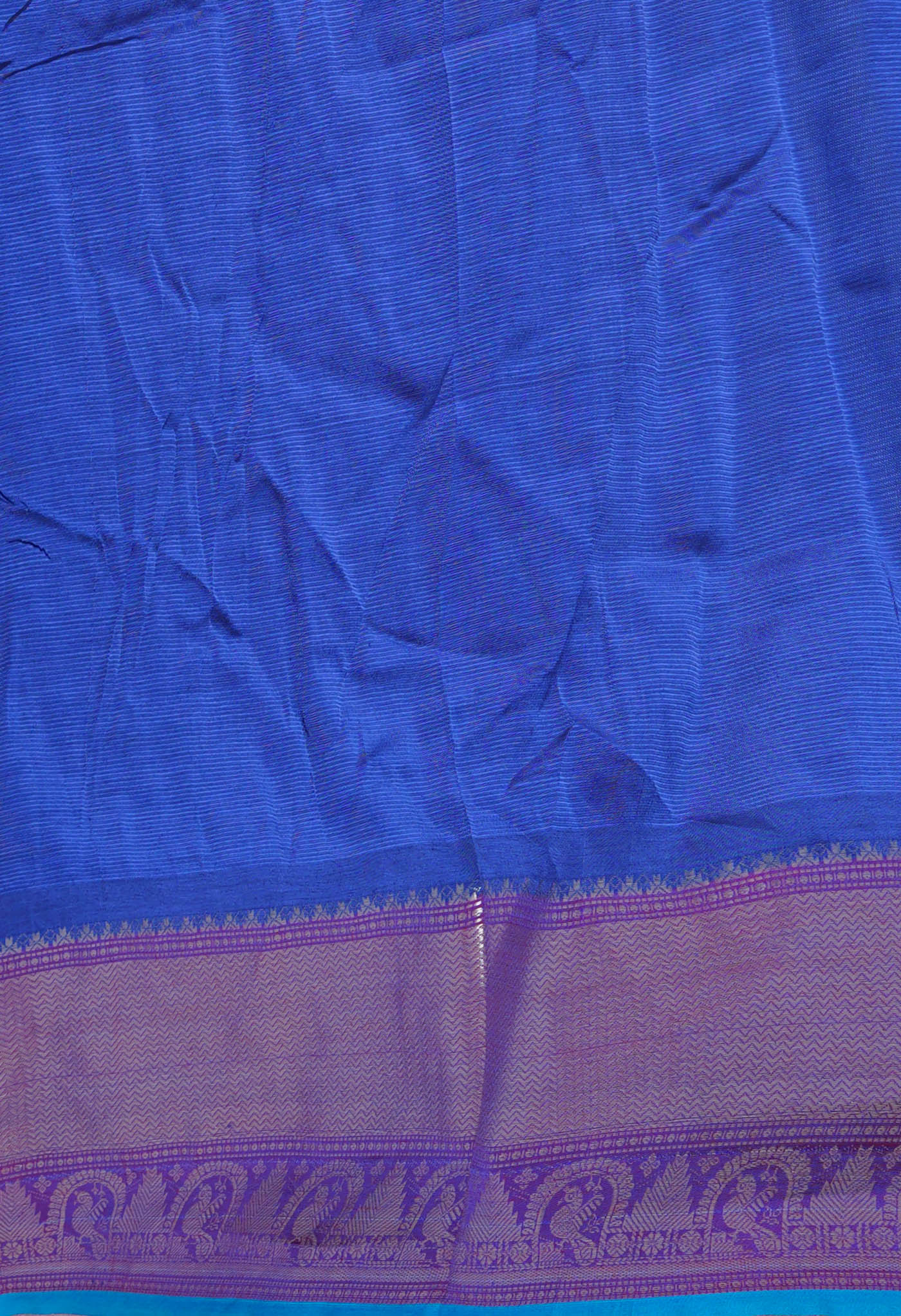 Grey Pure Handloom Narayanpet Silk Saree-UNM74309