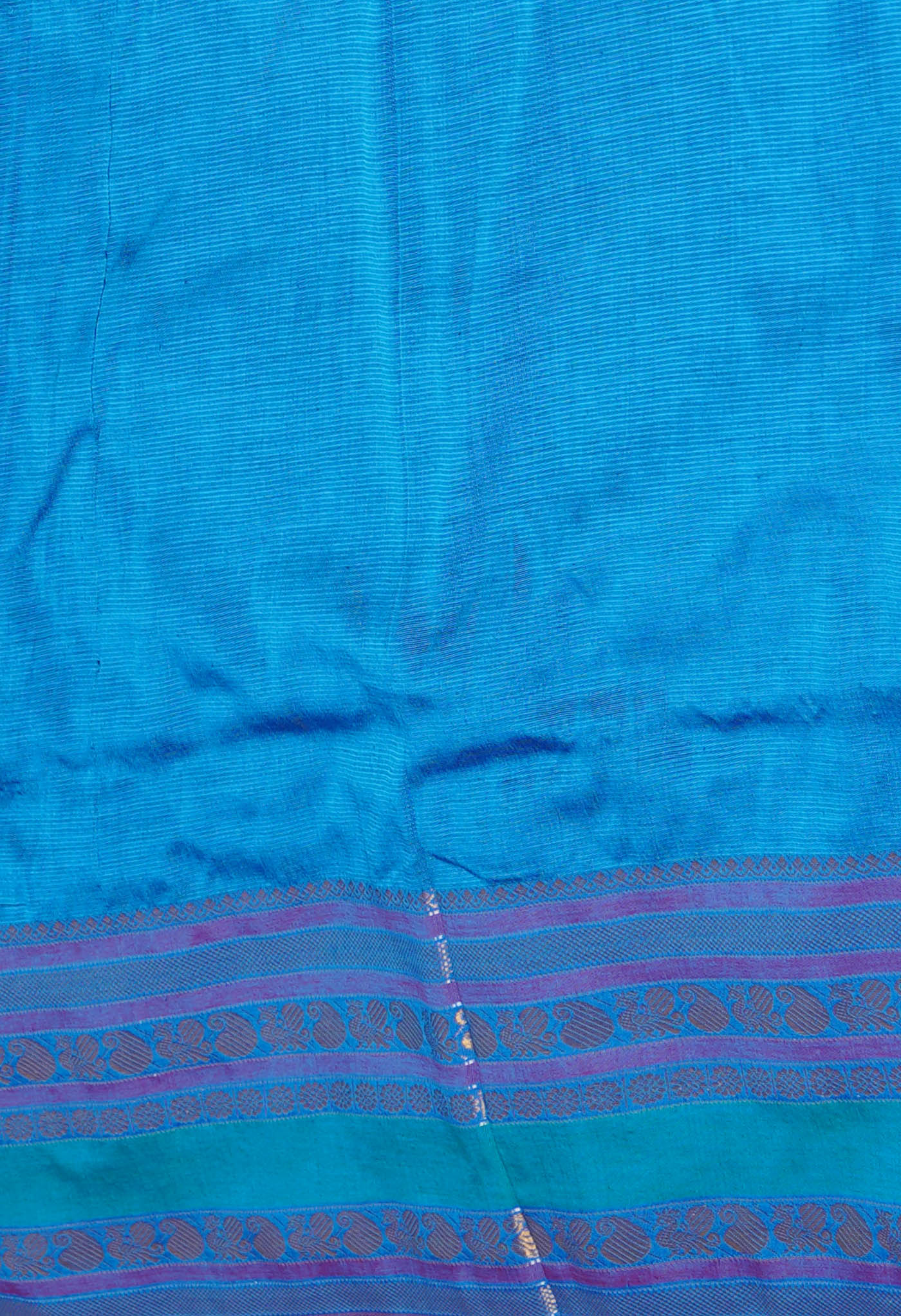 Violet Pure Handloom Narayanpet Silk Saree
