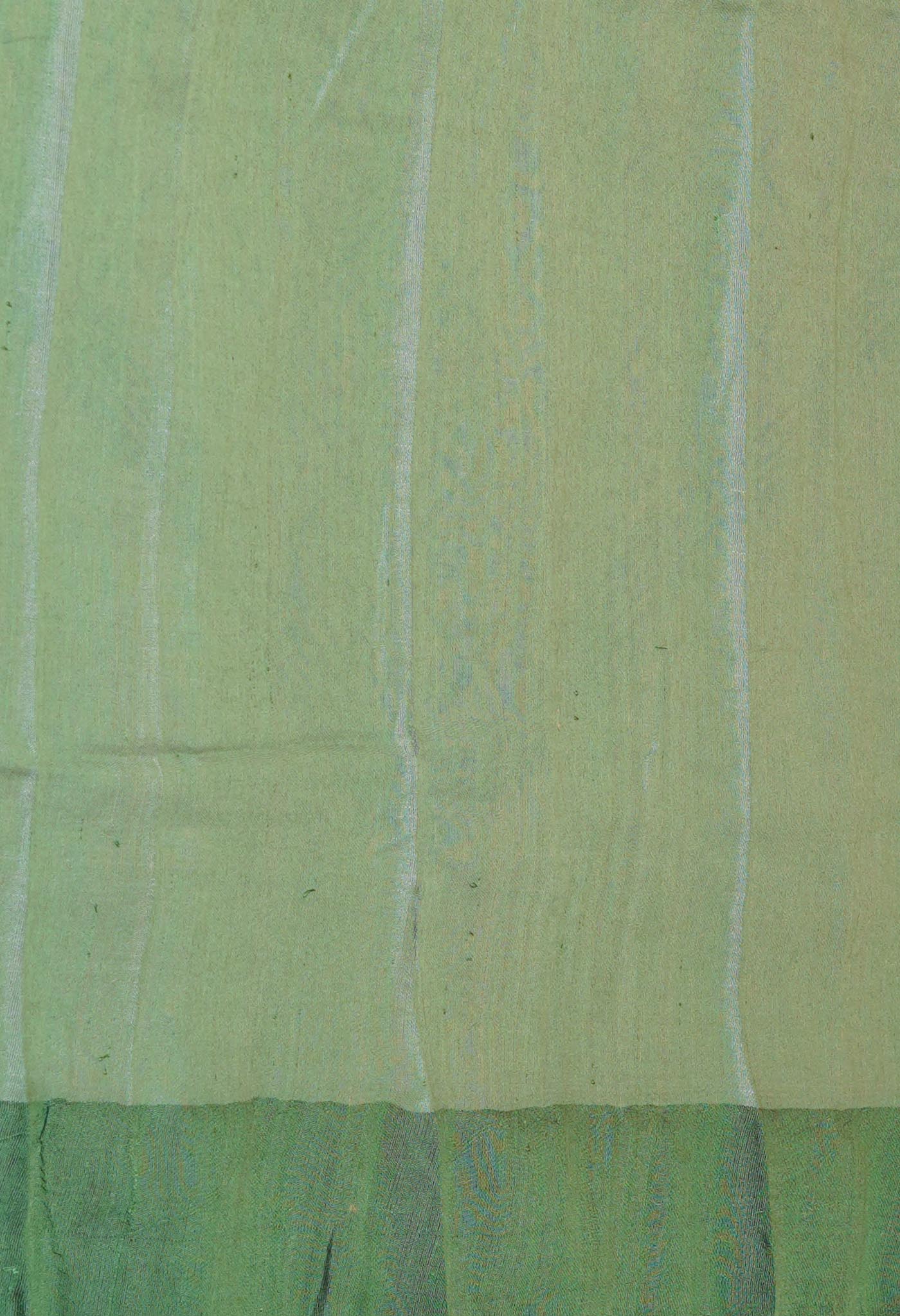 Cream Pure Handloom Hand Block Printed Vidarbha Tussar Silk Saree-UNM74506