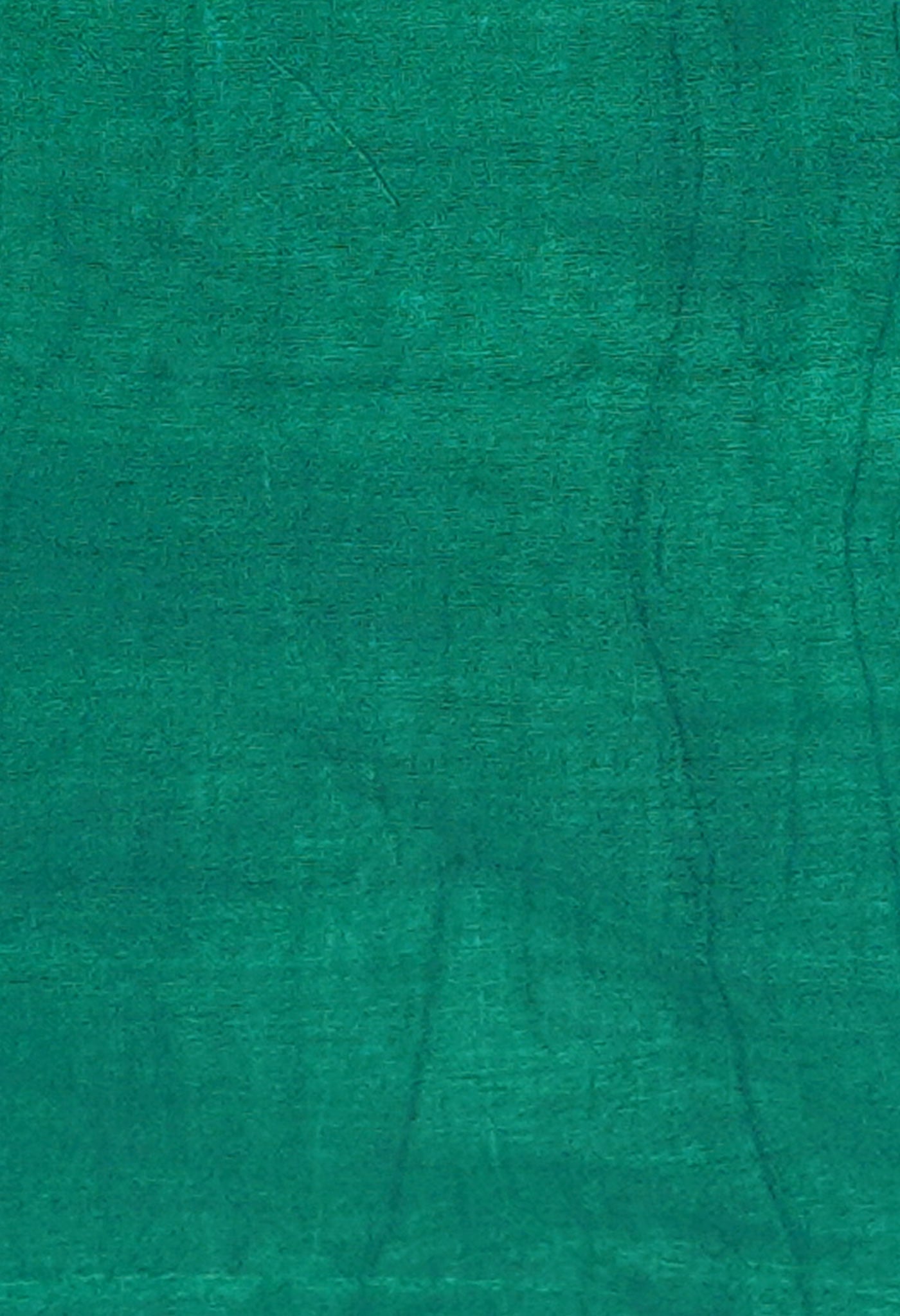 Navy Blue-Dark Green Pure Batik Printed Chanderi Sico Saree
