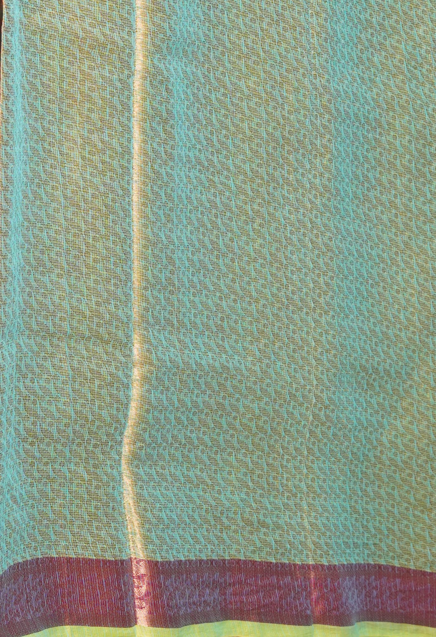 Green Pure Banarasi Kota Cotton Saree