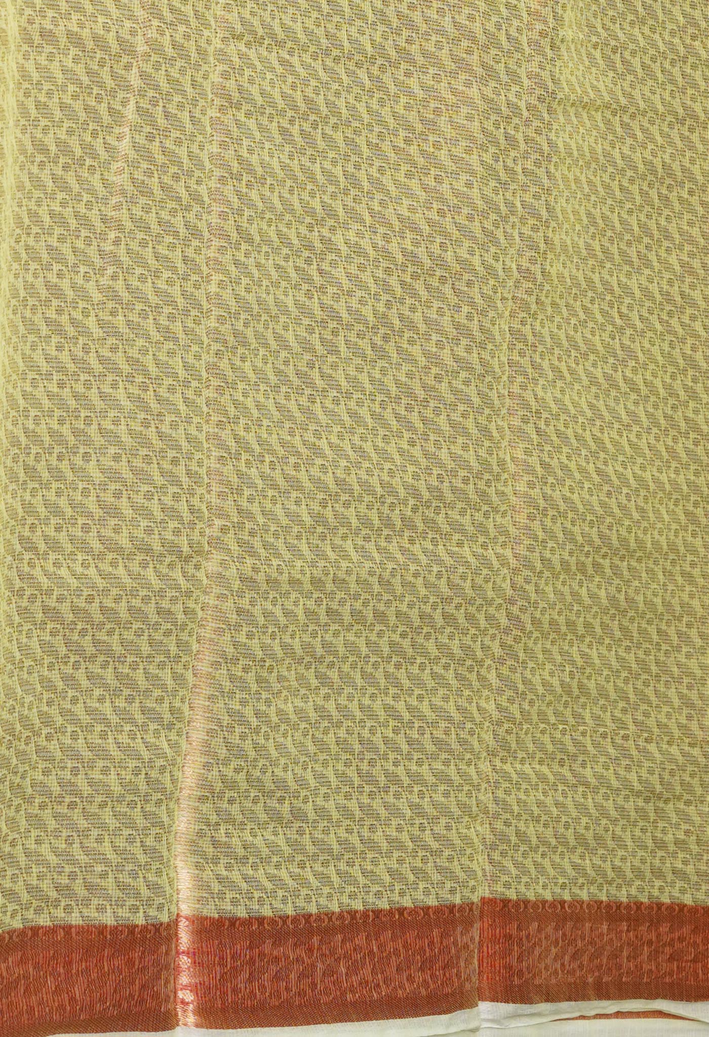 Pale Green Pure Banarasi Kota Cotton Saree