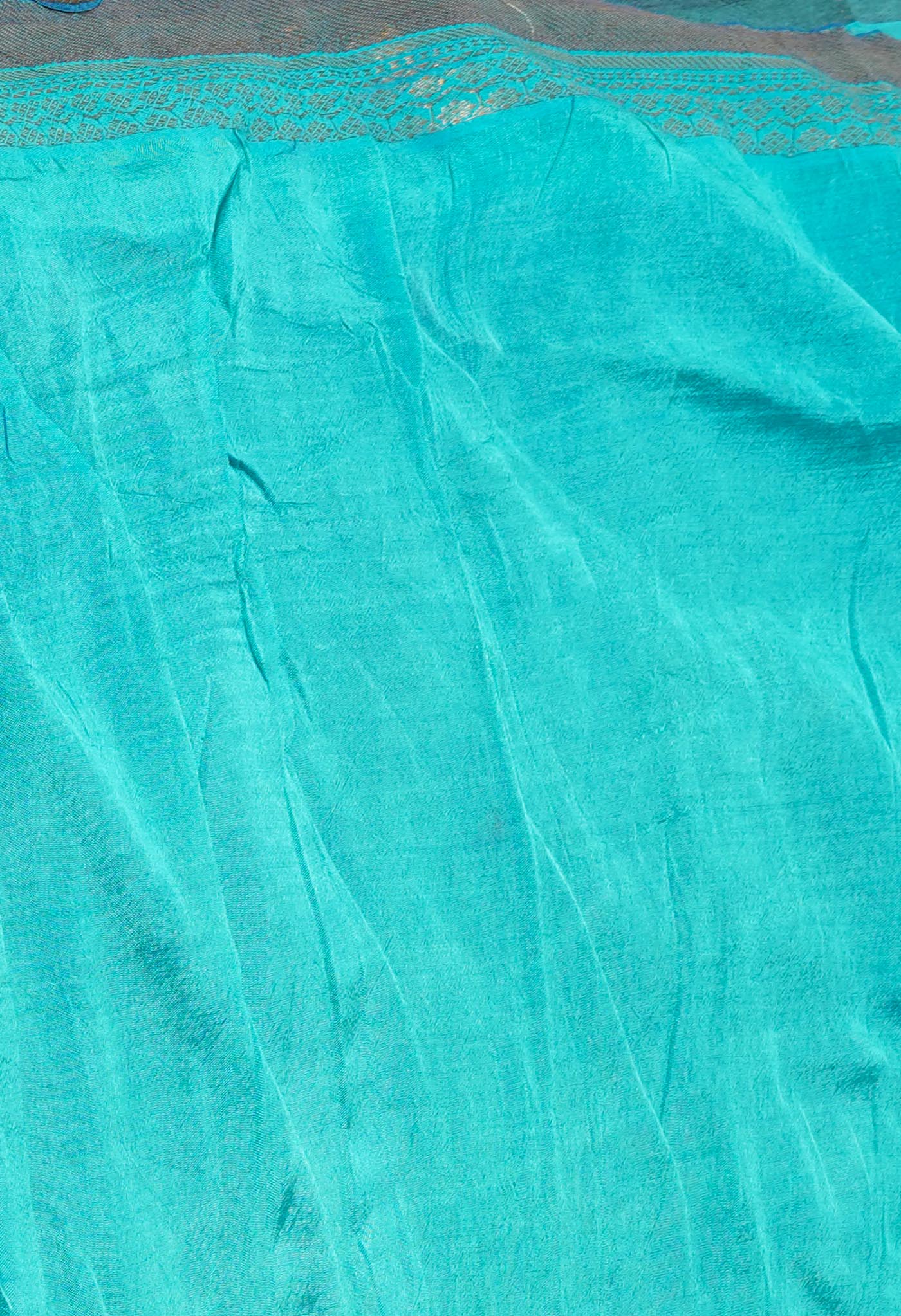 Violet Plain Dyed Silk Saree-UNM75020