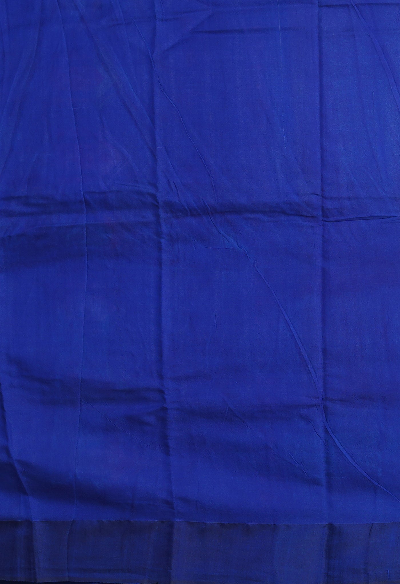 Red Pure Handloom Hand Block Printed Vidarbha Tussar Silk Saree-UNM75420