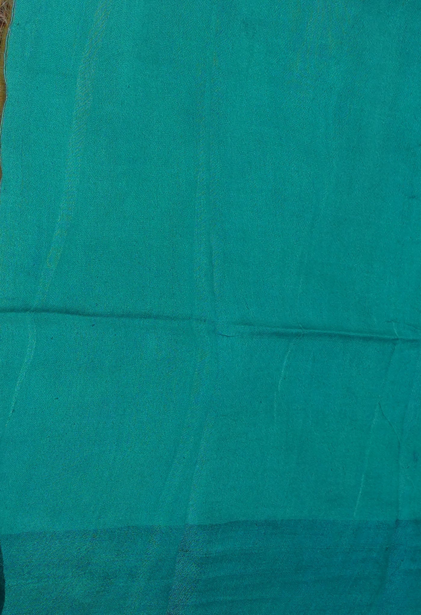 Burgundy Pure Handloom Hand Block Printed Vidarbha Tussar Silk Saree