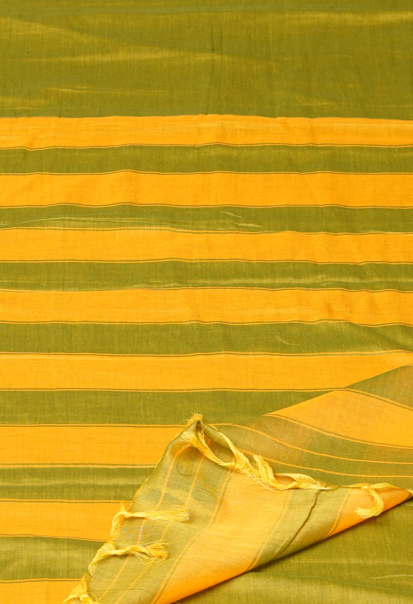 Light Green Pure Handloom Narayani Cotton Saree-UNM75636