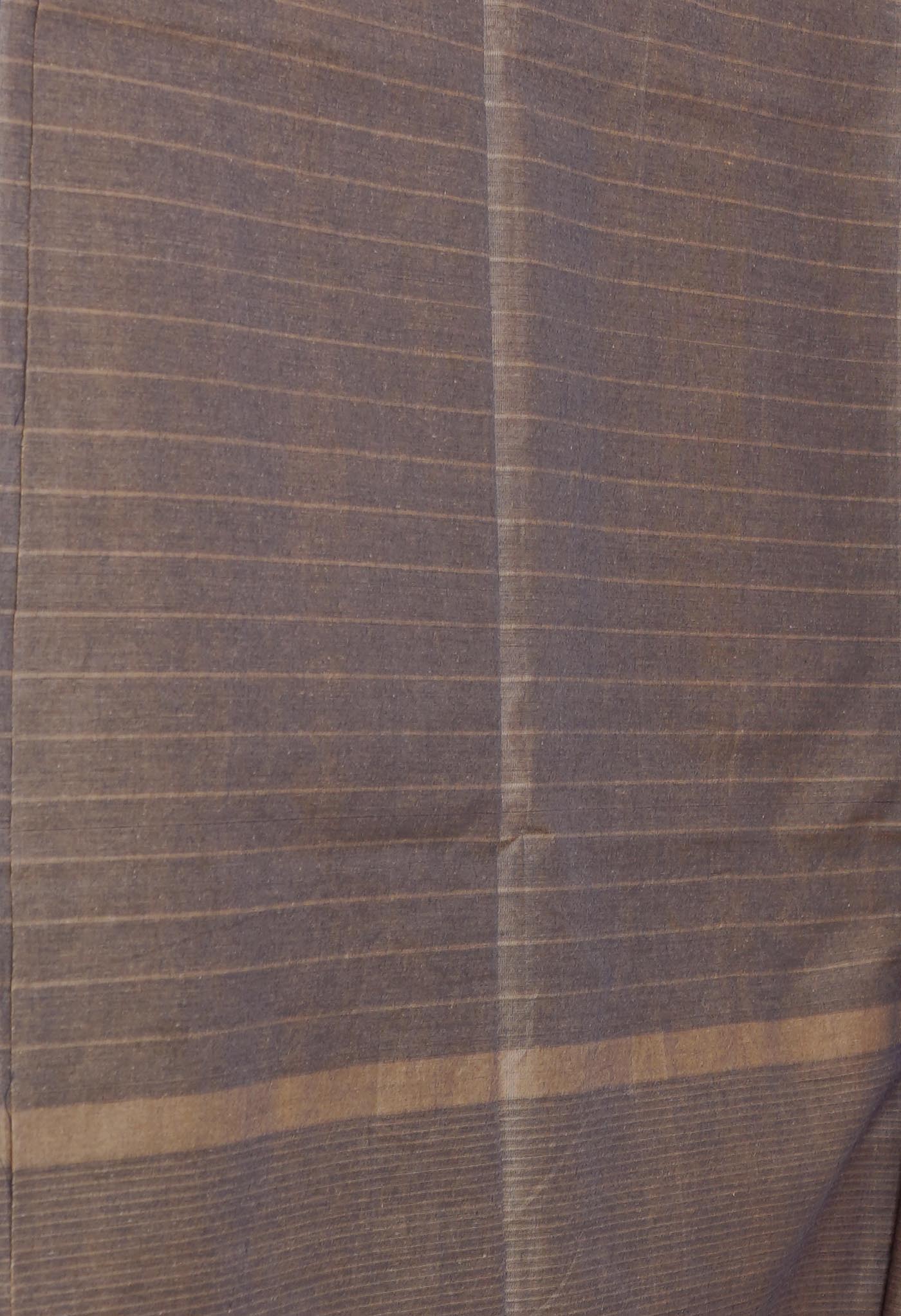 Brown Pure Chettinad Soft Cotton Saree