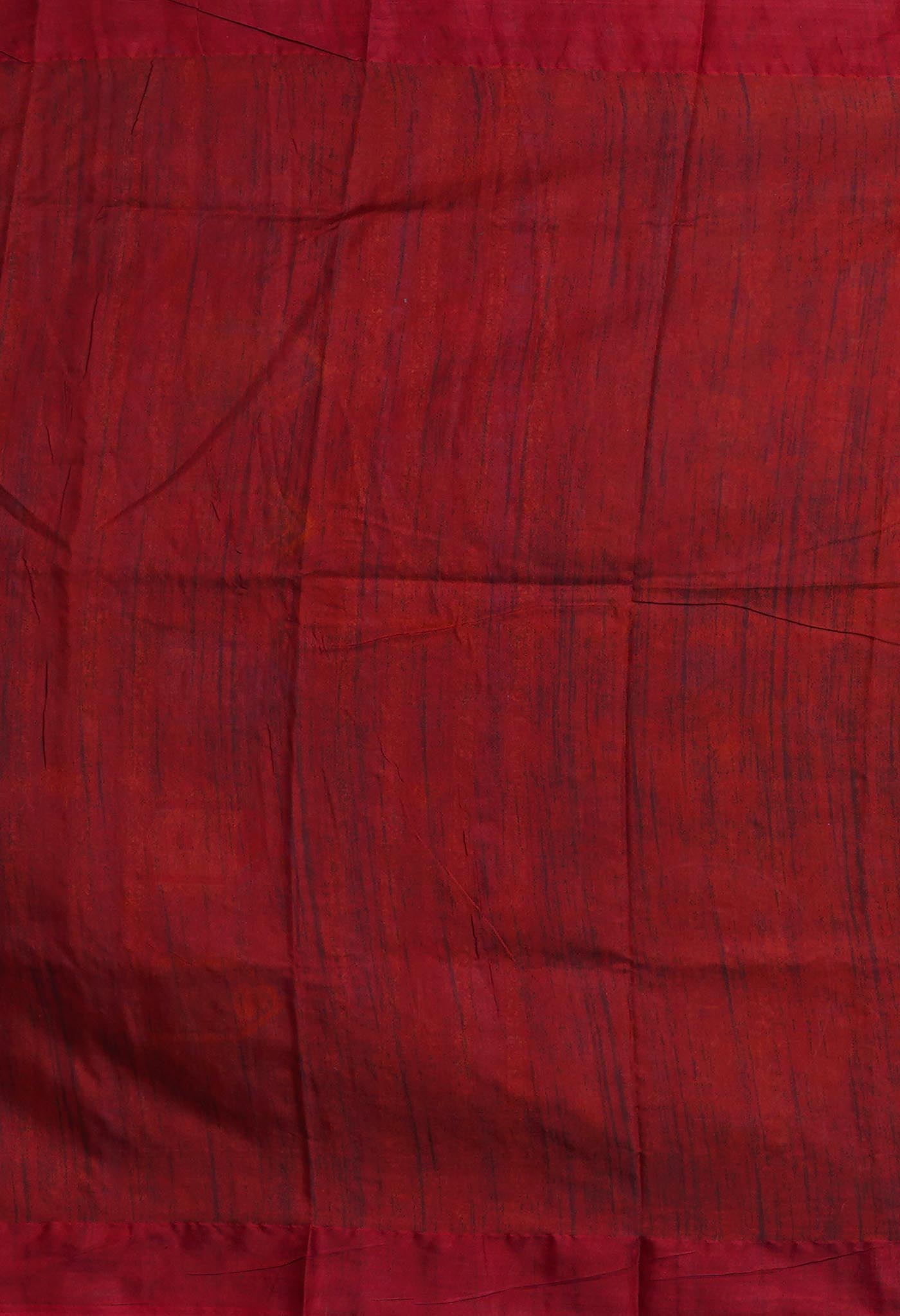 Green Kalamkari Printed On Pure Handloom Tussar Silk Saree