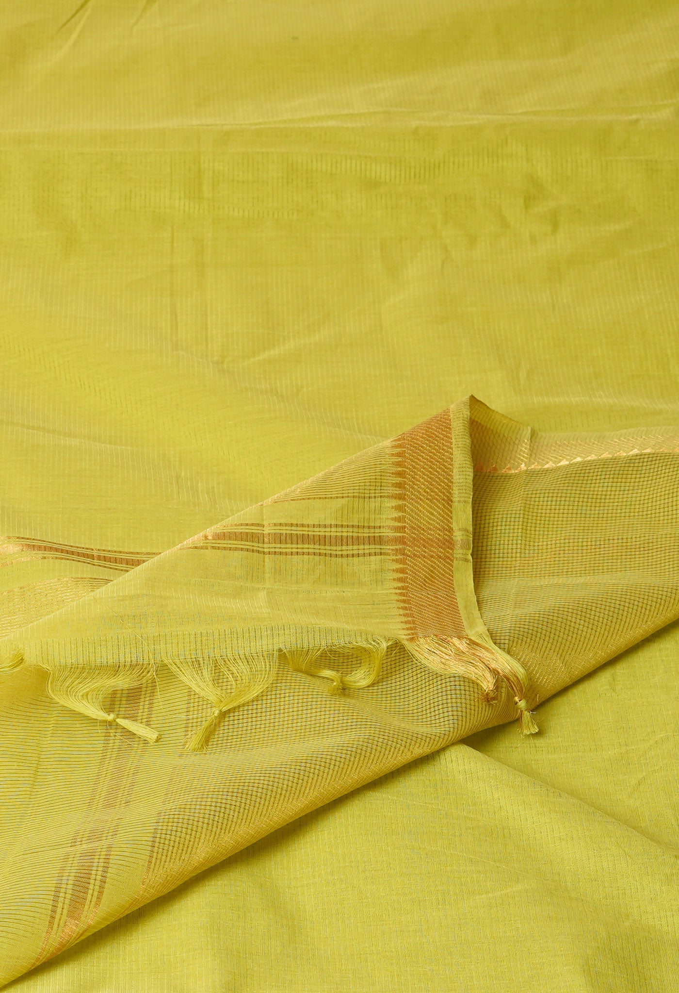 Light Green Pure Handloom Mangalagiri Cotton Saree