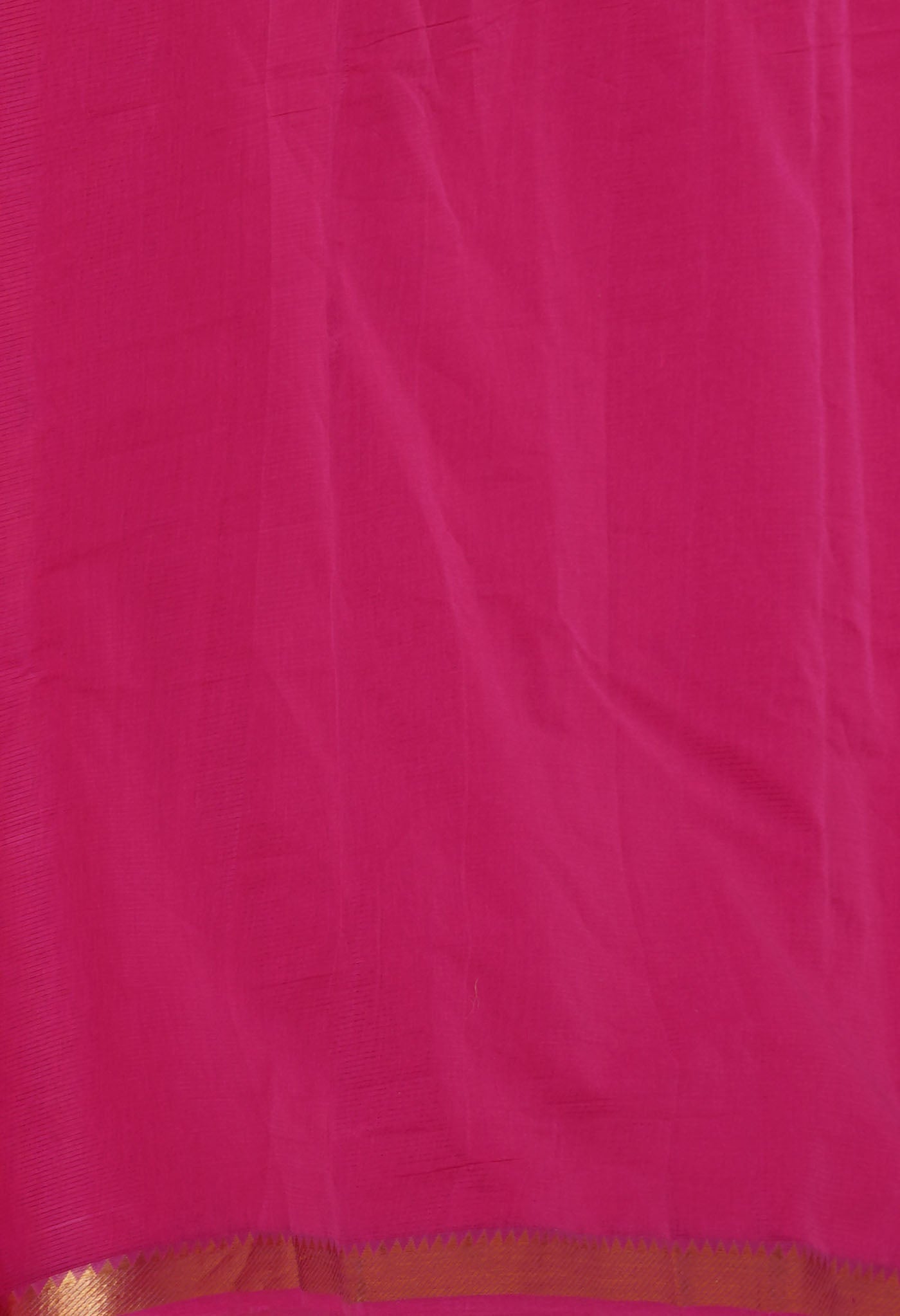 Pink Pure Handloom Mangalagiri Cotton Saree
