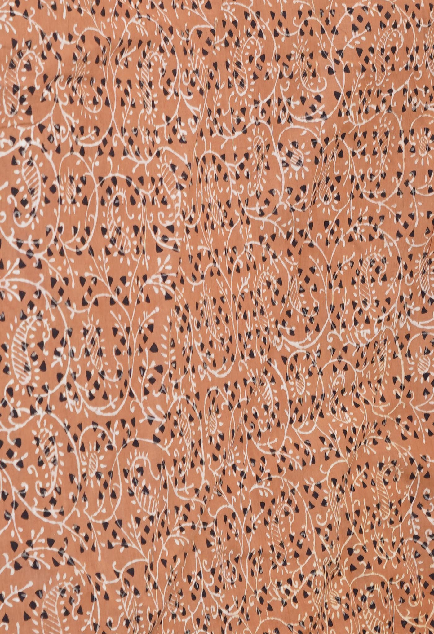 Multi Pure Discharge Bagru Printed Kota Saree