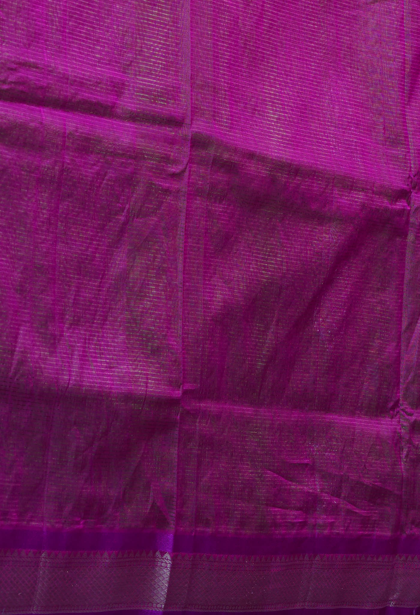 Green Pure Handloom Assam Sico Saree
