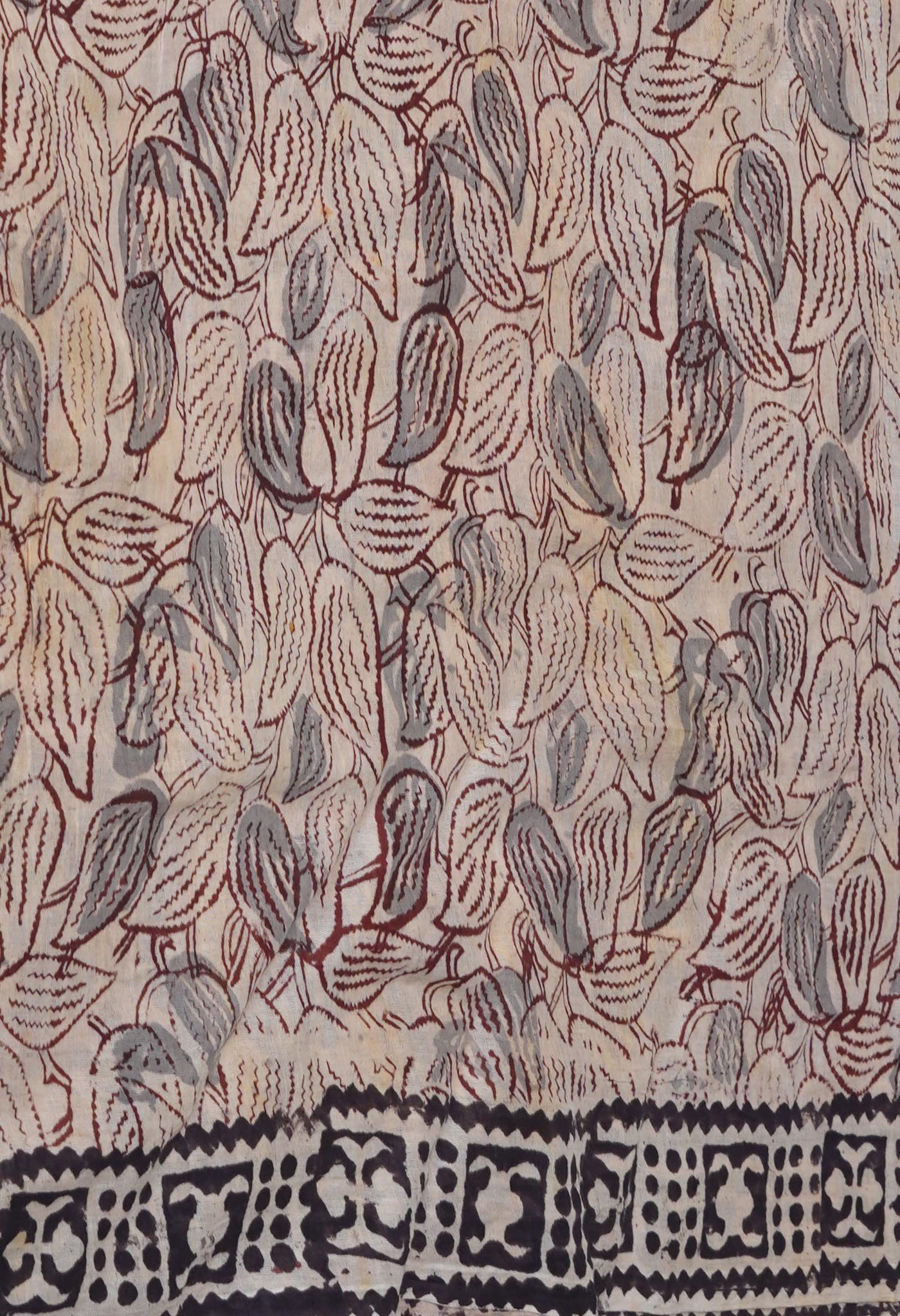 Multi Pure Kalamkari Printed Soft Cotton Saree-UNM76442