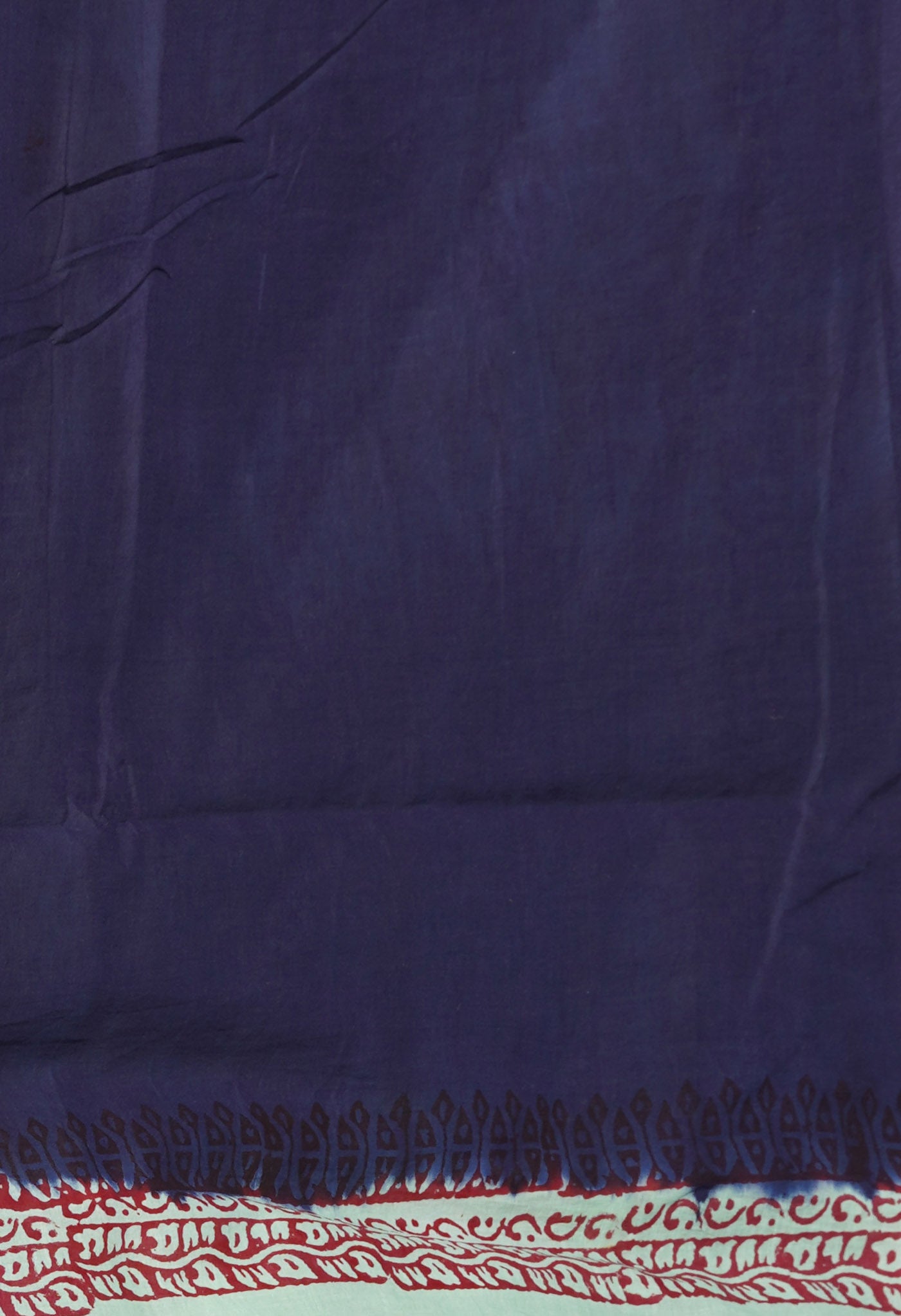 Green Pure Hand Block Printed Soft Cotton Saree