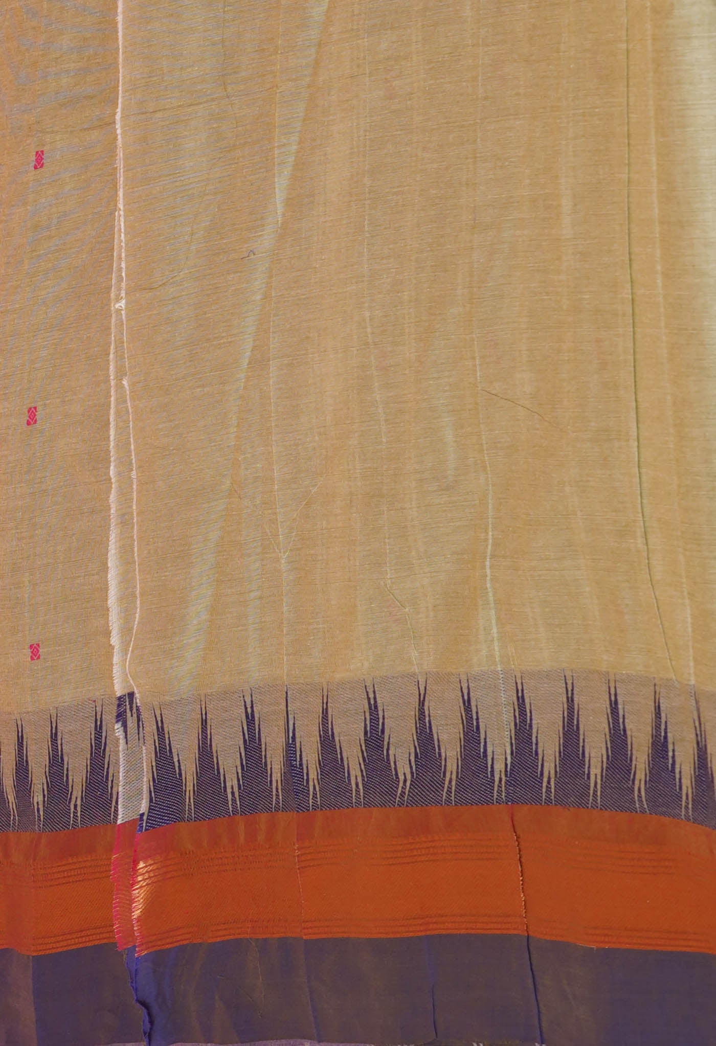 Green Pure Pavani Handcrafted Kanchi Cotton Saree-UNM76826