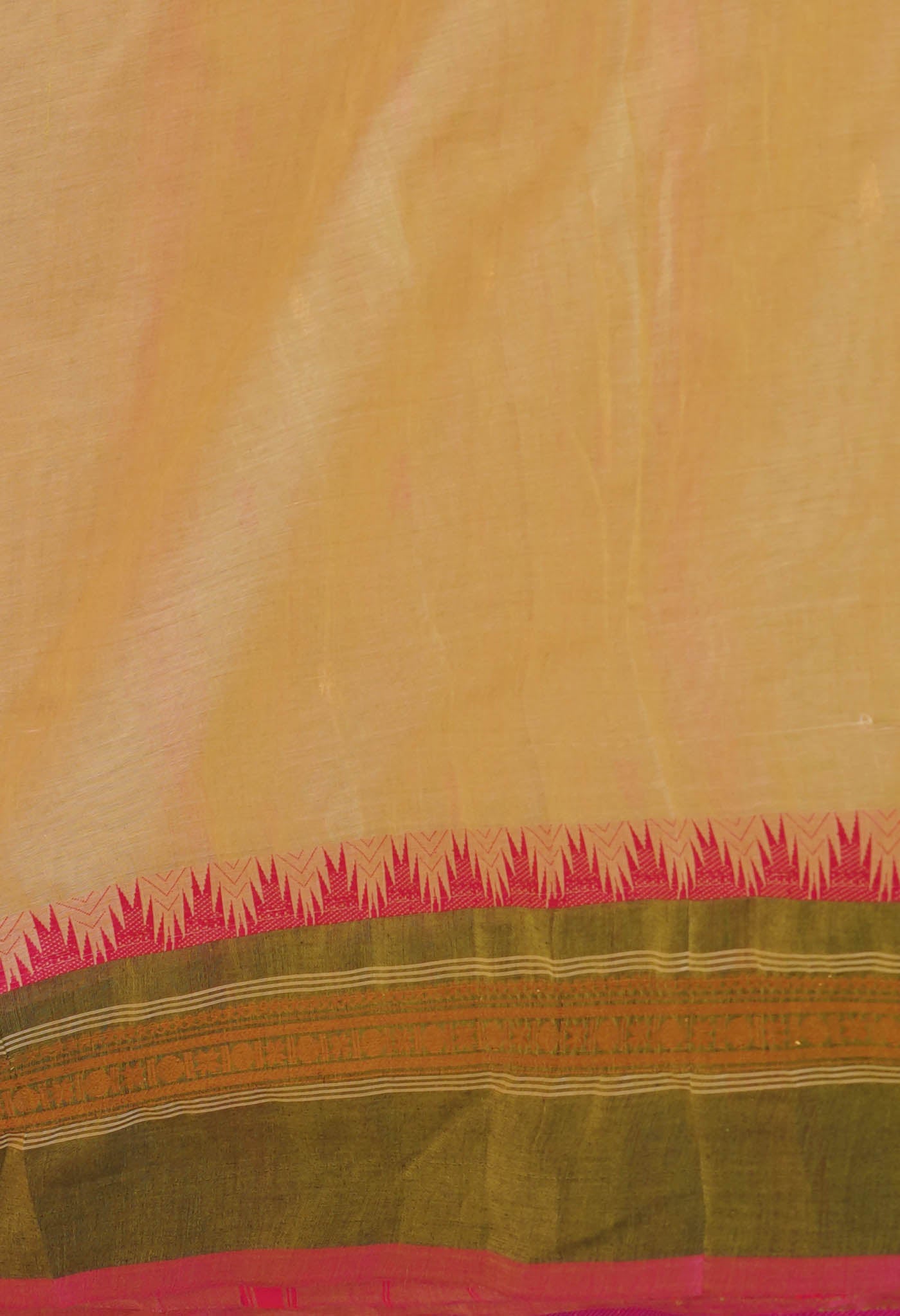 Green Pure Pavani Handcrafted Rasipuram Cotton Saree