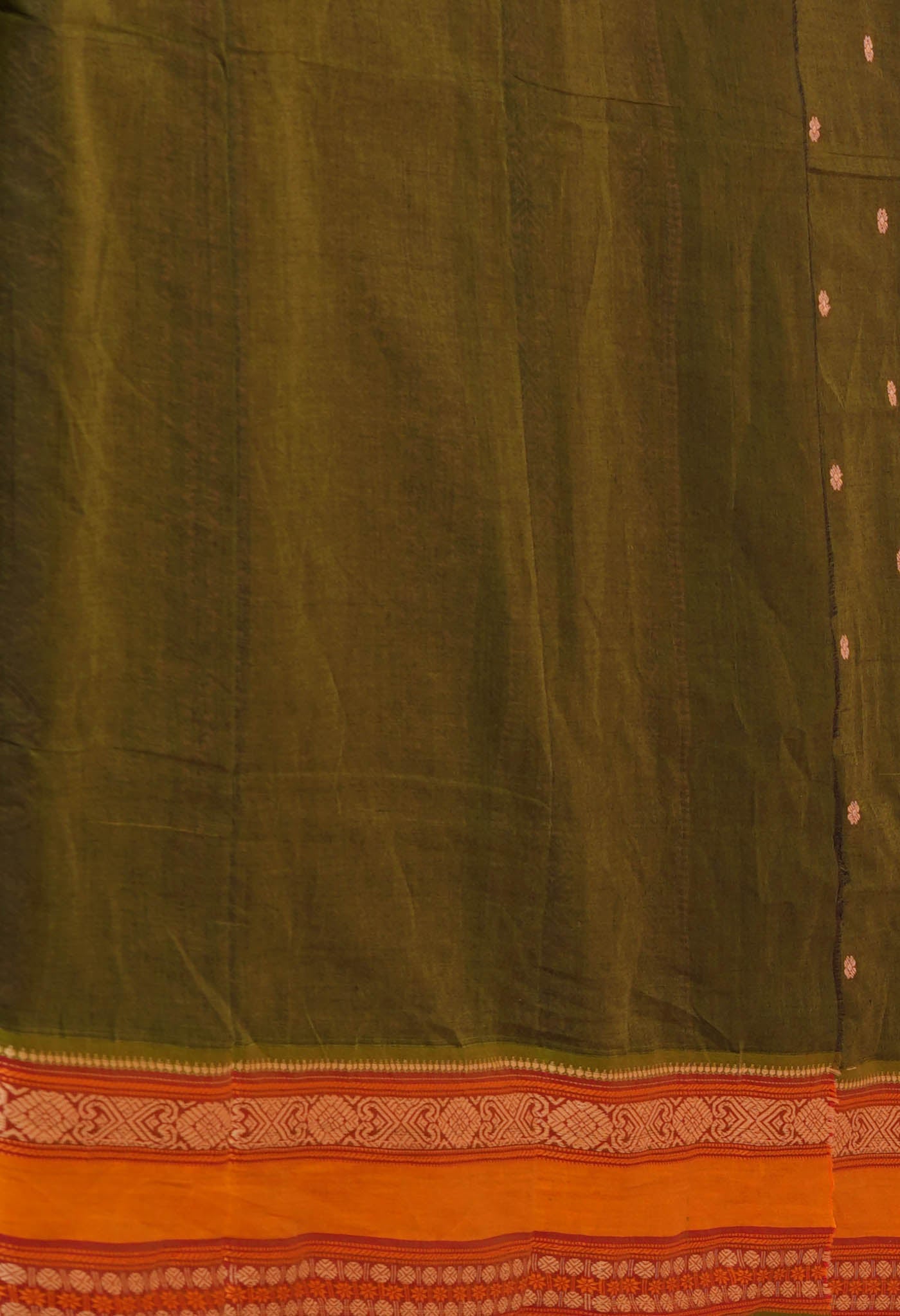 Green PureHandloom Pavani Chettinad Cotton Saree