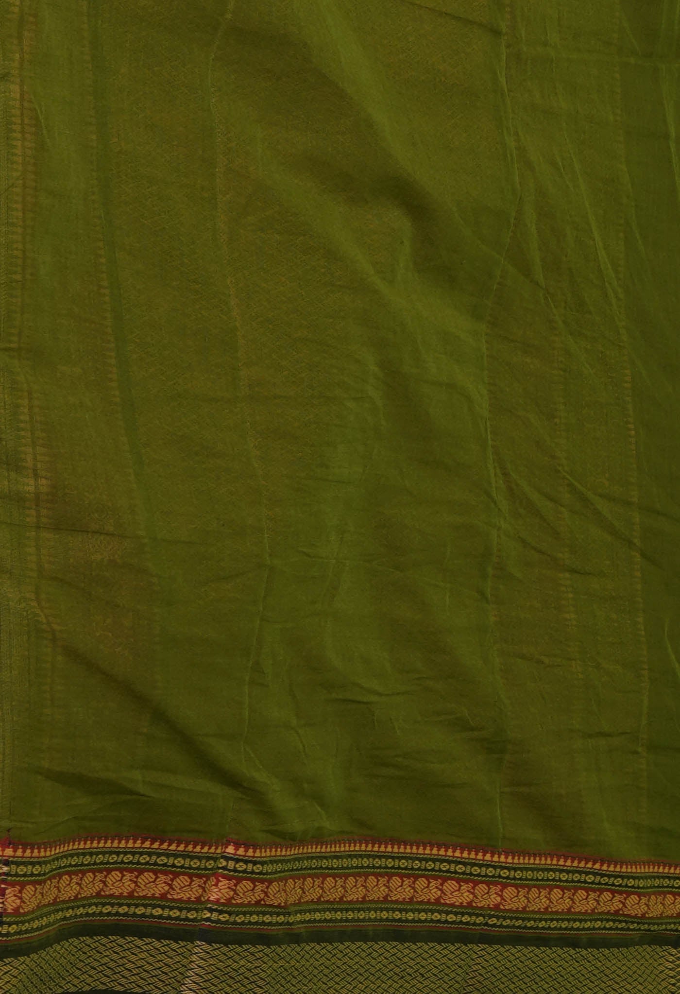Green PureHandloom Pavani Chettinad Cotton Saree