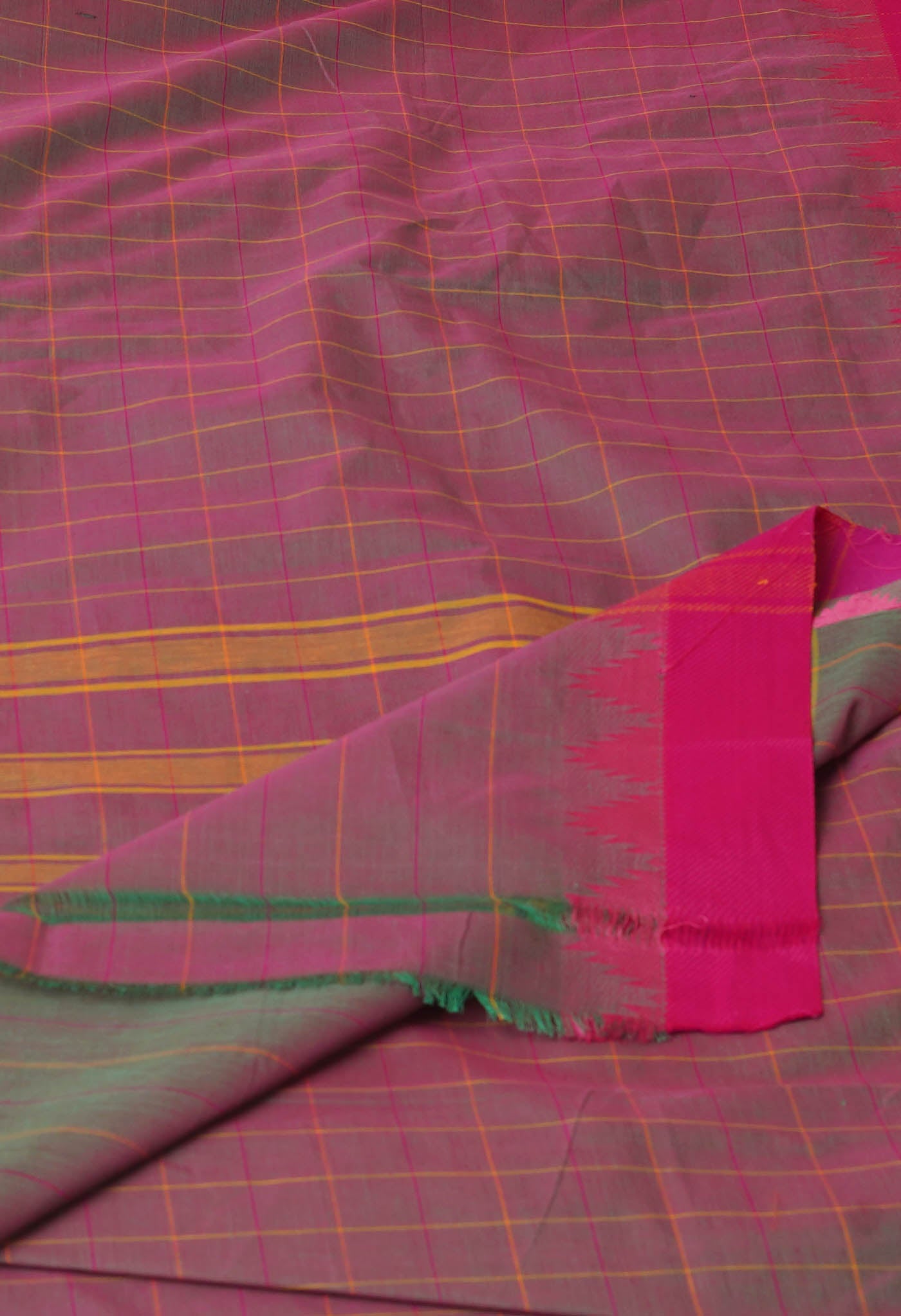 Green Pure Pavani Chettinad Soft Cotton Saree