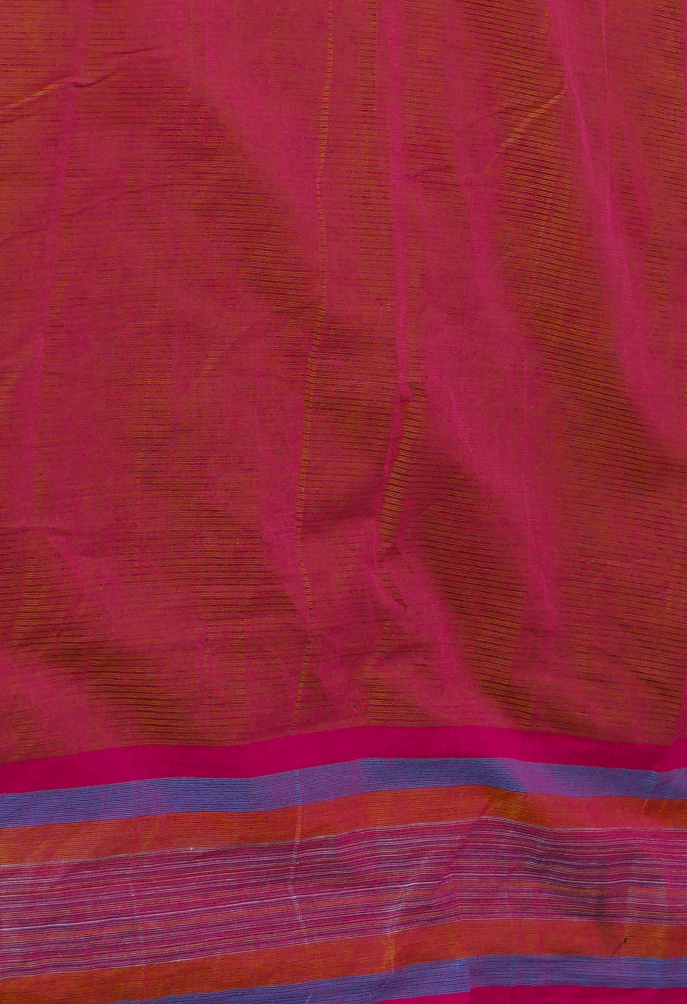 Mehind Green Pure Block Printed Mangalgiri Cotton Saree