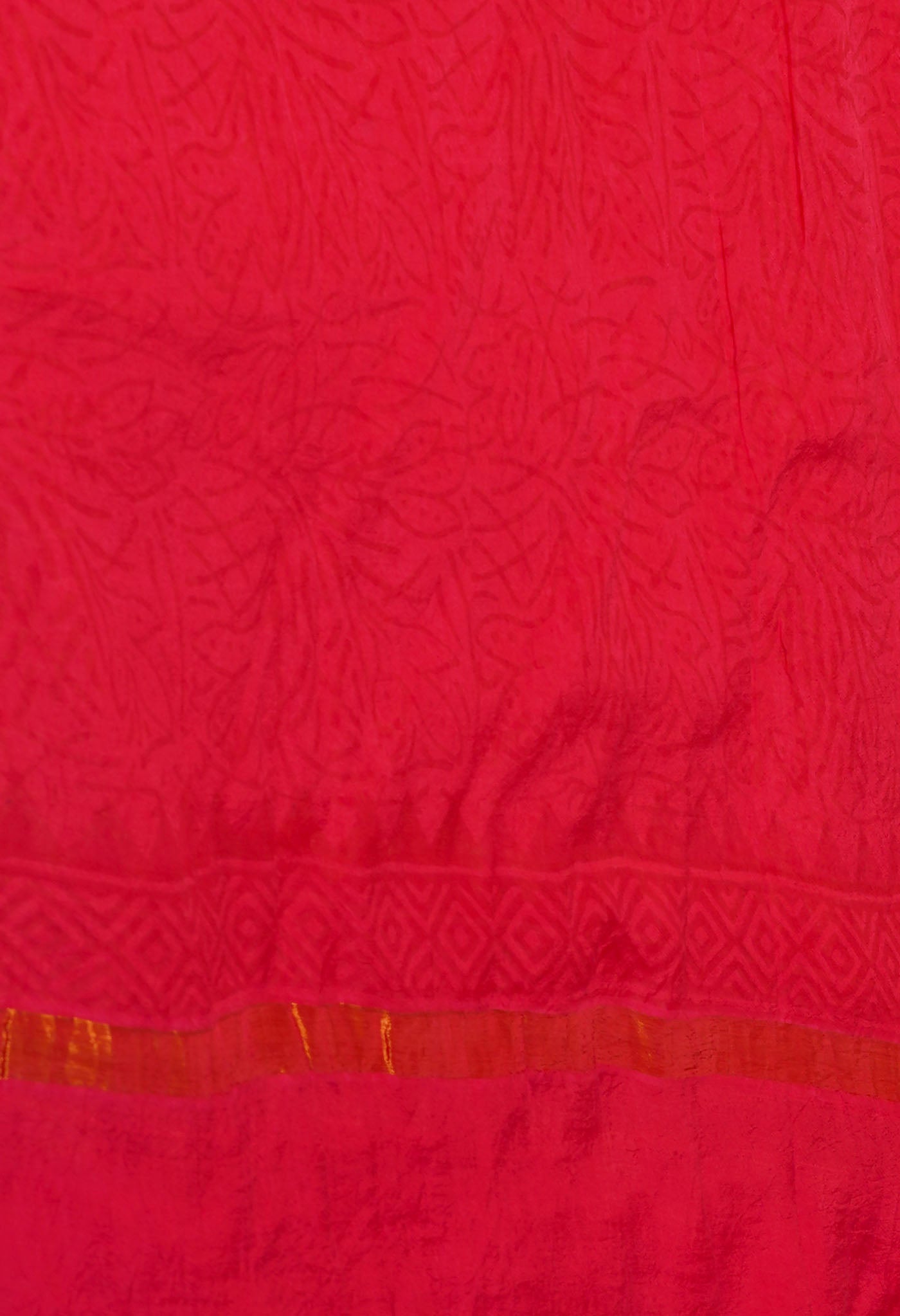 Cream  Hand Block Printed Mangalgiri Soft Silk Saree