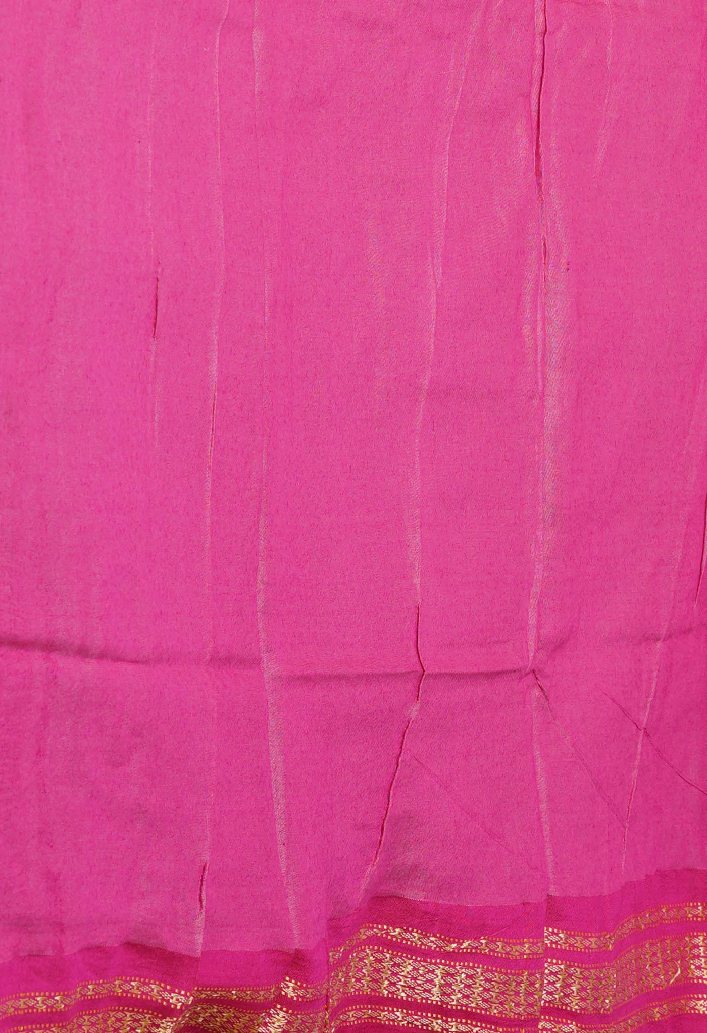 Green Pure Handloom Printed Vidarbha Tussar Silk Saree-UNM77407