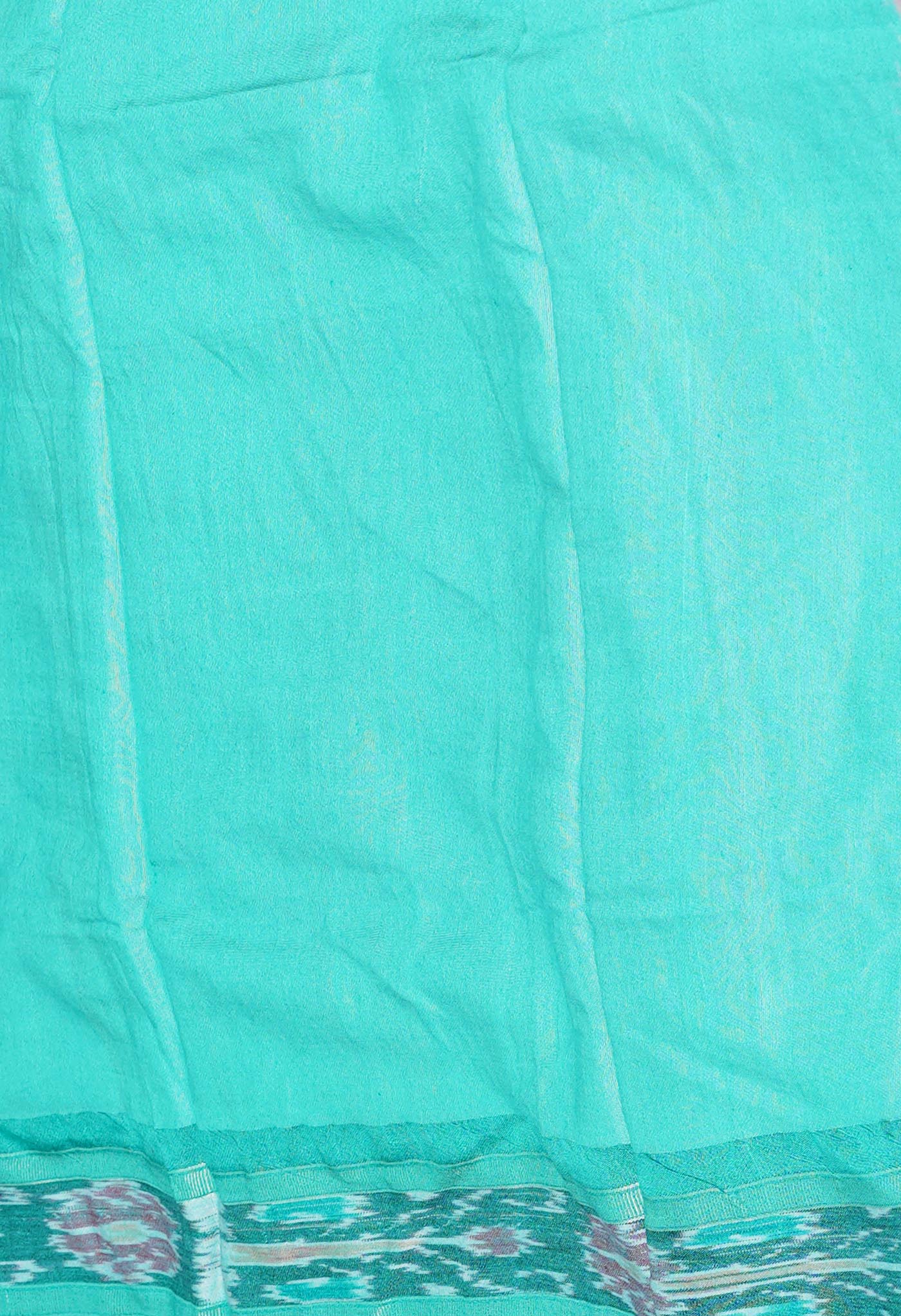 Red Pure Handloom Printed Vidarbha Tussar Silk Saree-UNM77412