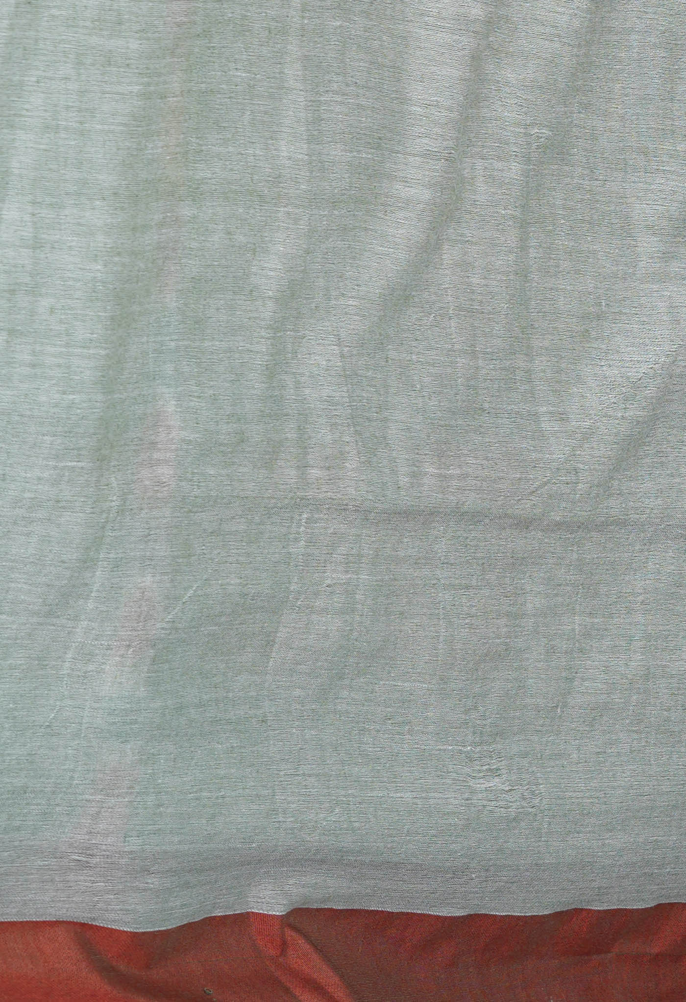 Grey Pure  Pochampally  Linen Saree