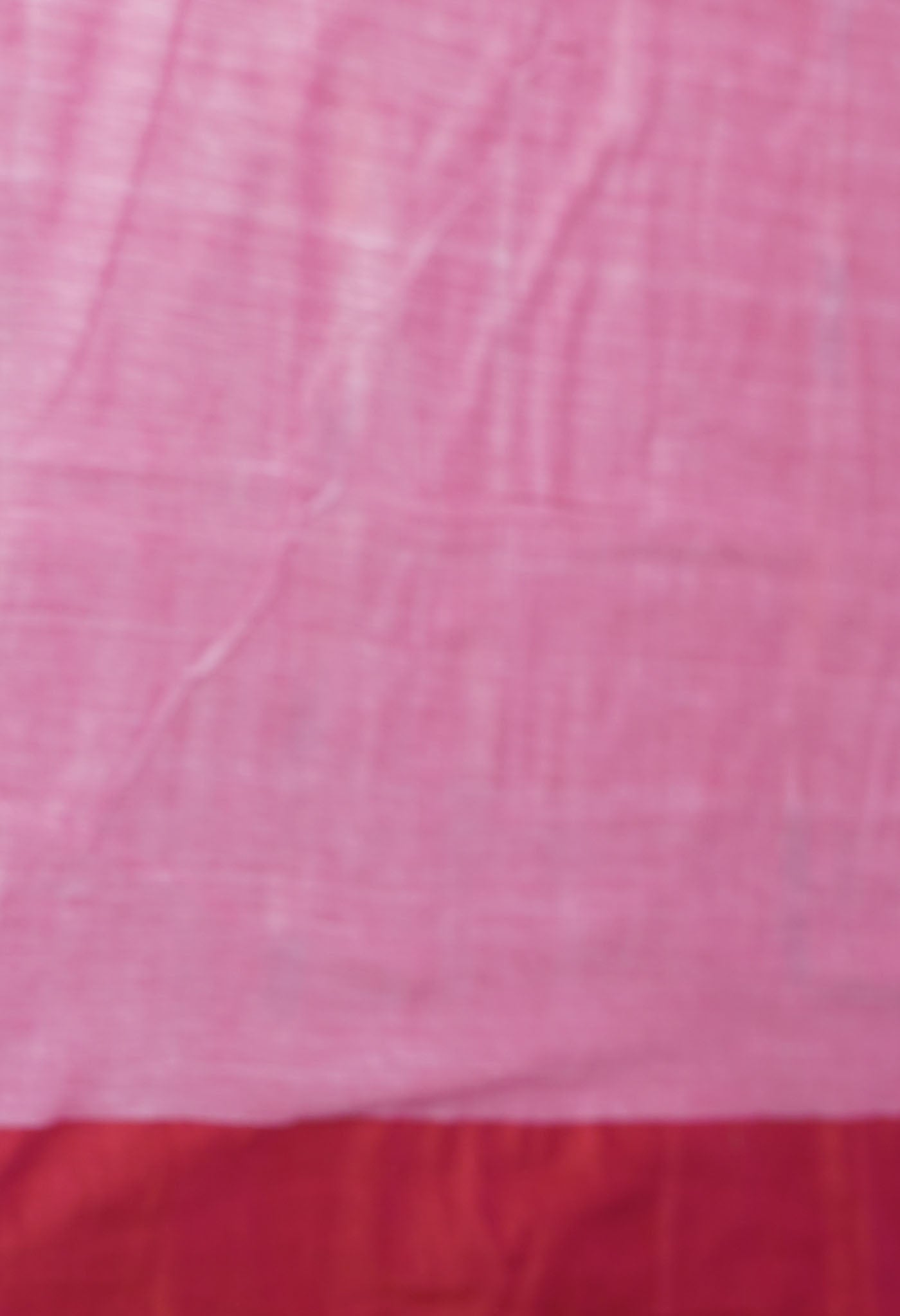 Pink Pure  Pochampally  Linen Saree