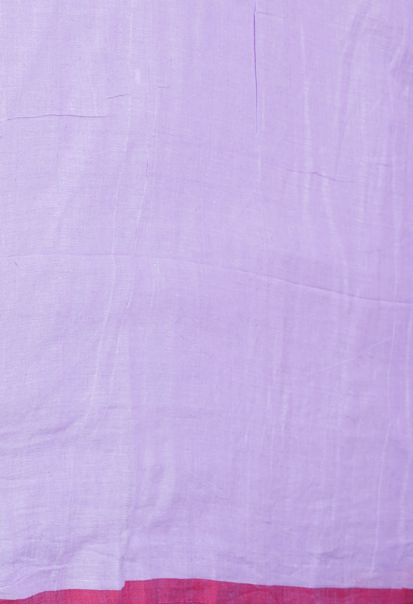 Pastel Purple Pure  Superfine Cotton Linen Saree