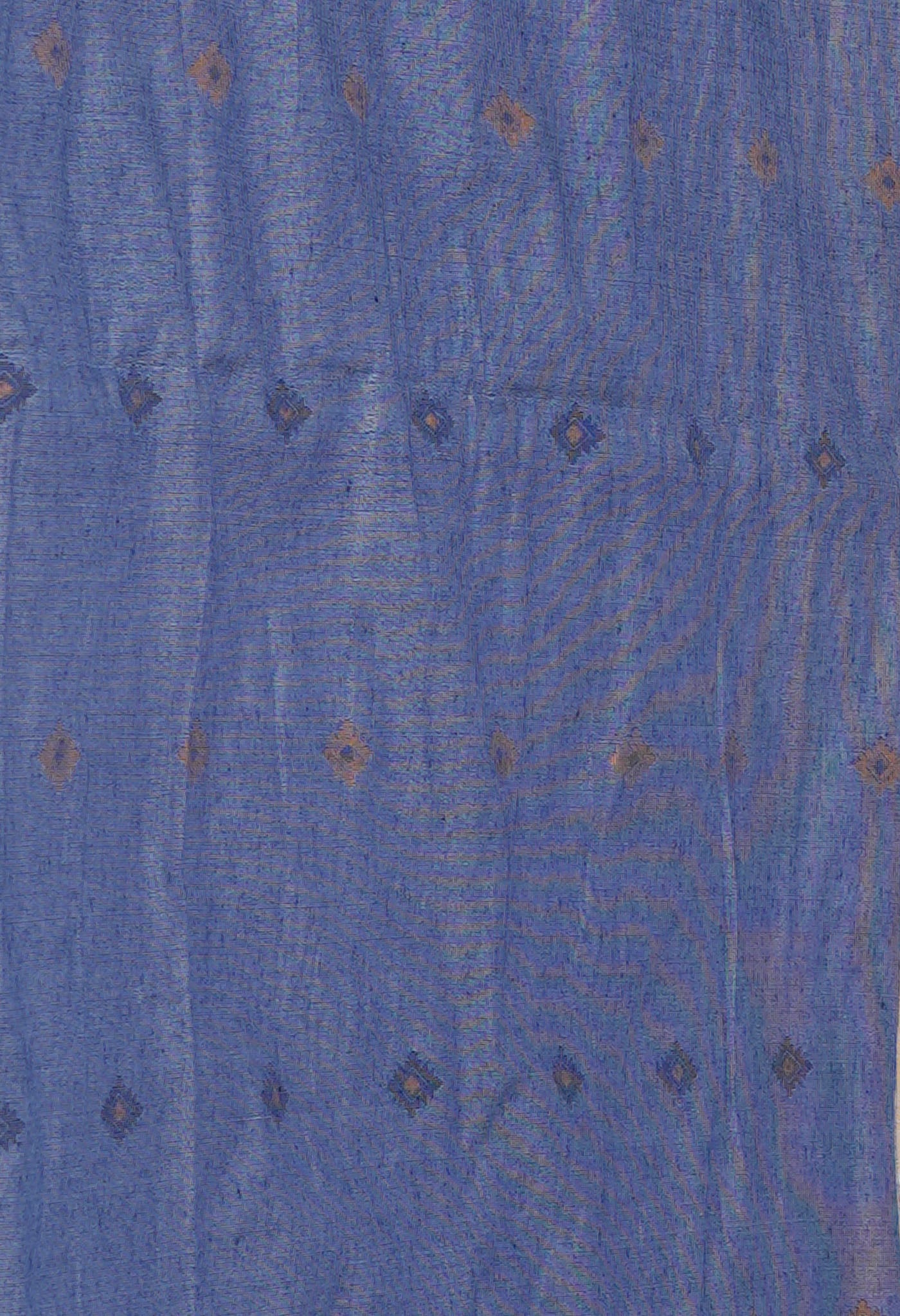 Grey Pure Handloom Bengal Cotton Linen Saree