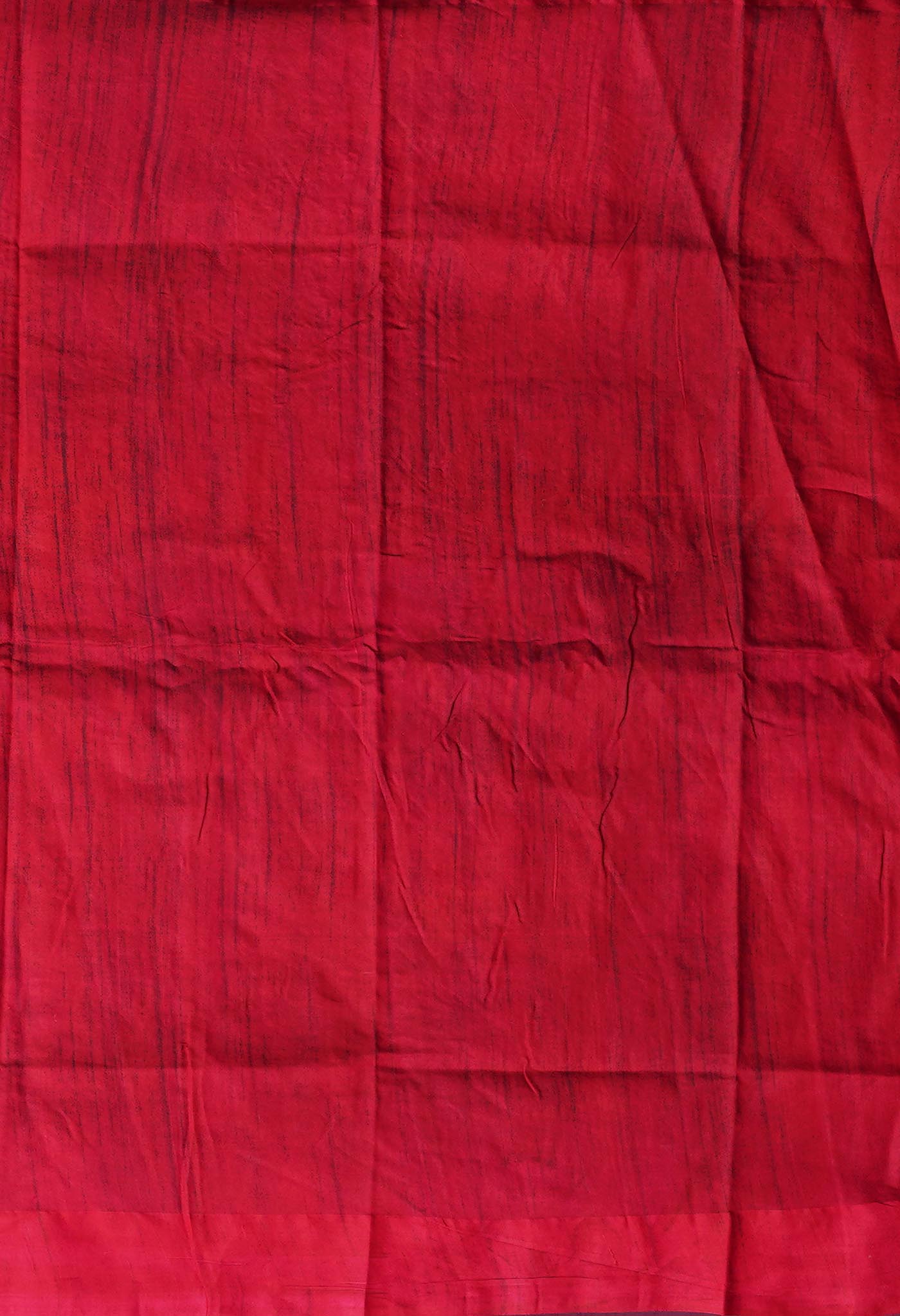 Green Pure Handloom Block Printed With Embroidery Work Vidarbha Tussar Silk Saree