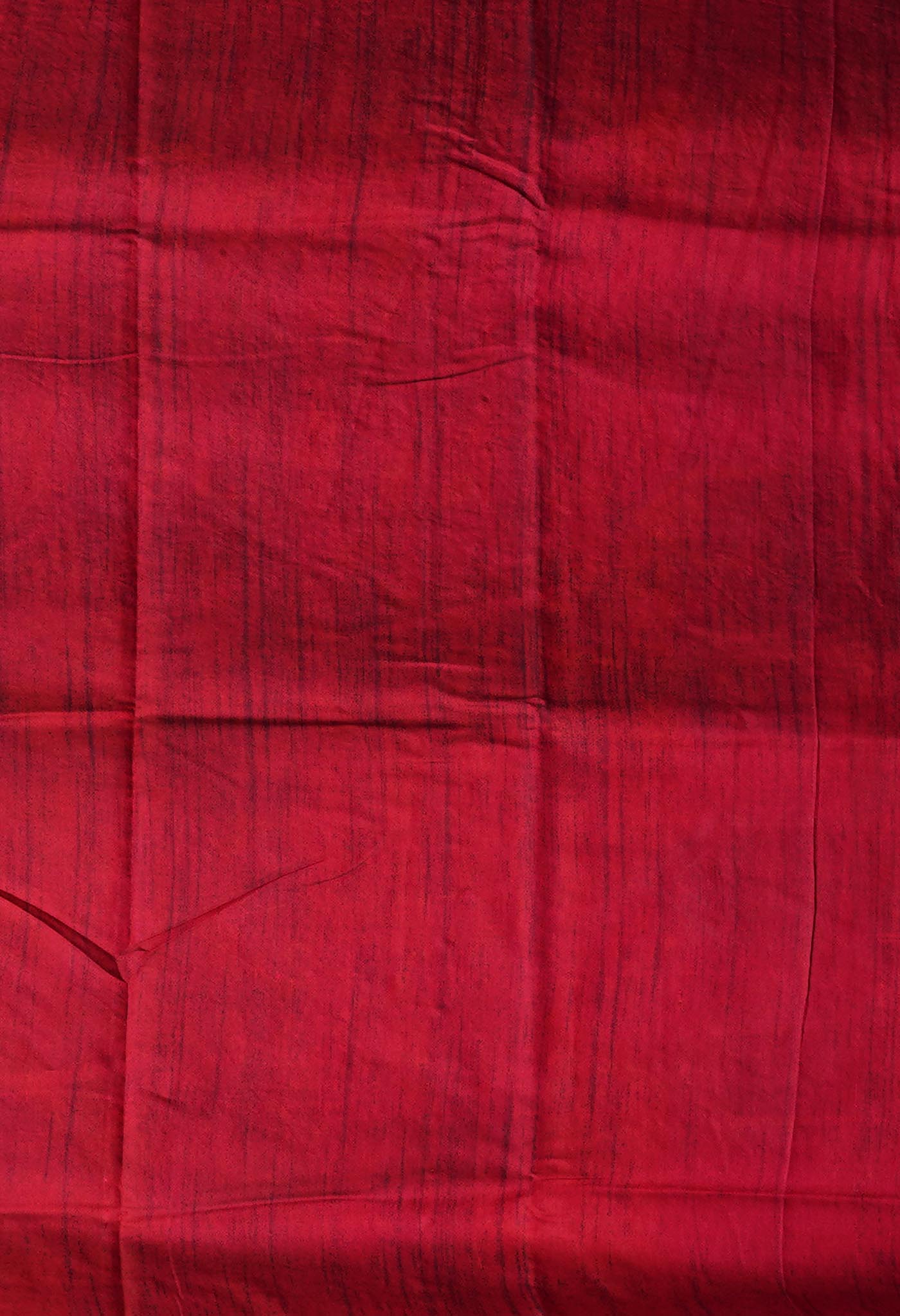 Green Pure Handloom Block Printed With Kantha Work Vidarbha Tussar Silk Saree