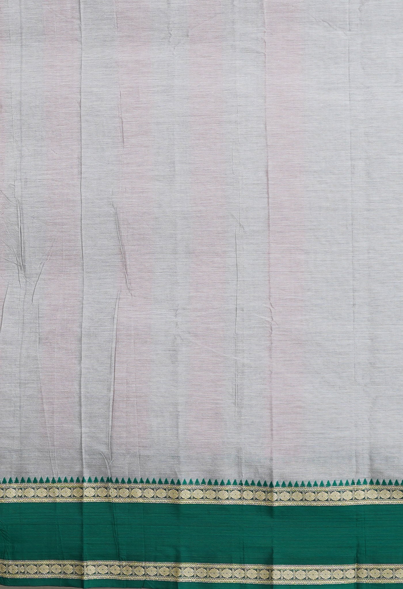 Grey Pure Handloom Narayani Cotton Saree-UNM78242