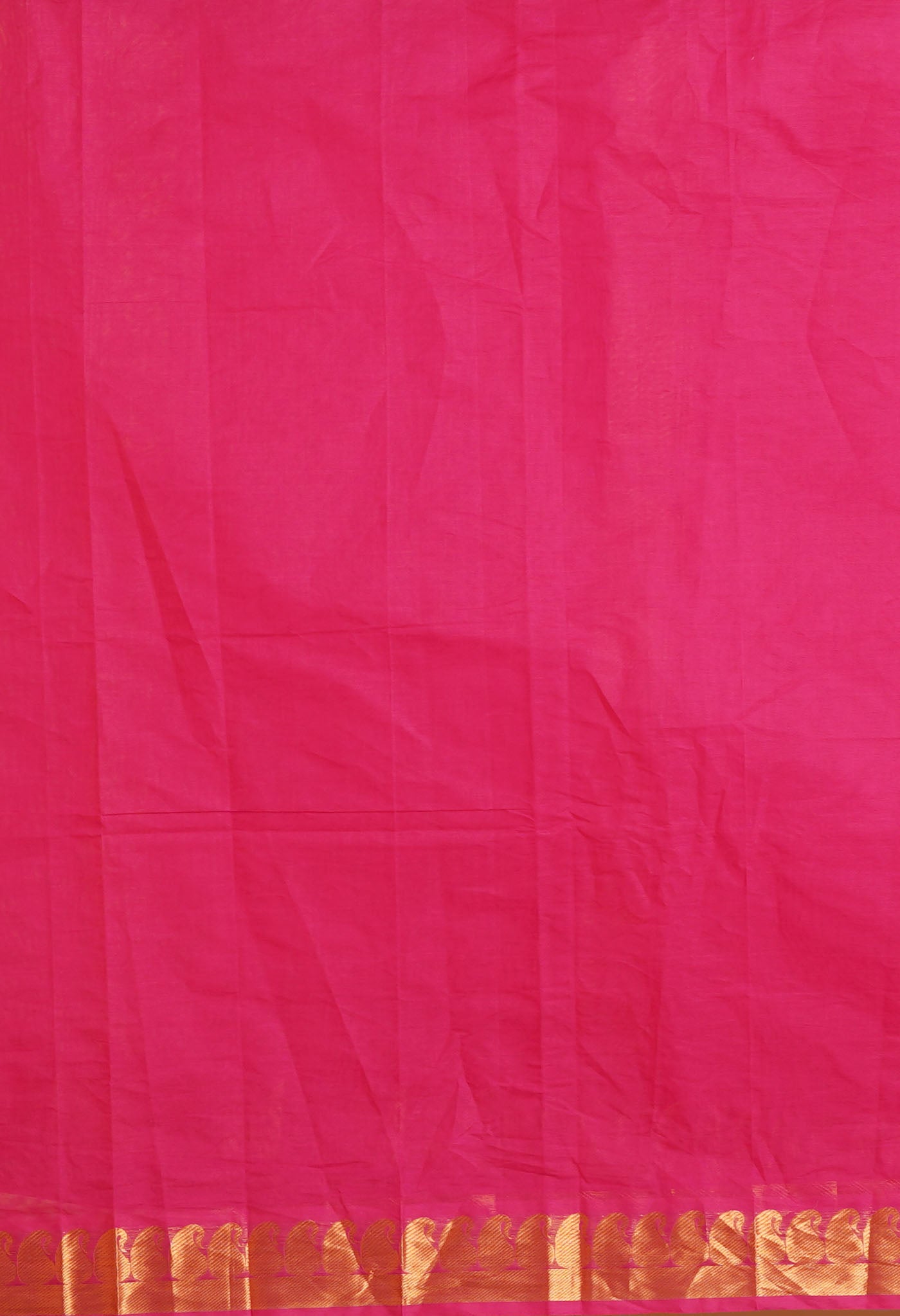 Pink Pure Handloom Gadwal Superfine Cotton Saree-UNM78321