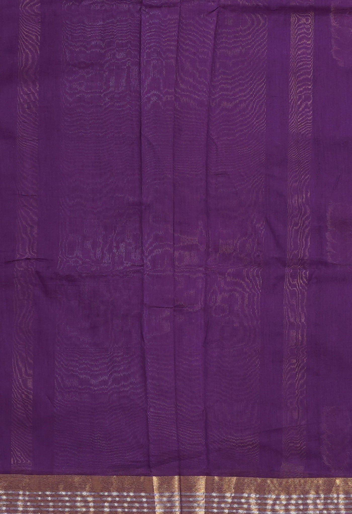 Violet Pure Handloom Chanderi Uppada Sico Saree-UNM80839