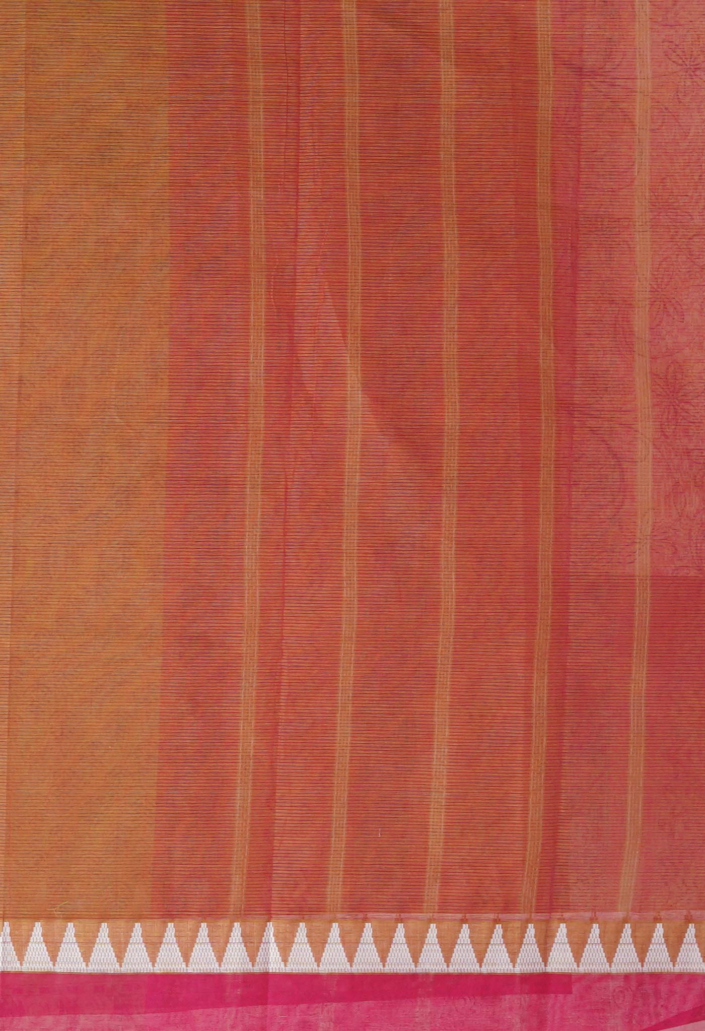 Green Pure Hand Block Printed Mangalgiri Cotton Saree-UNM81300