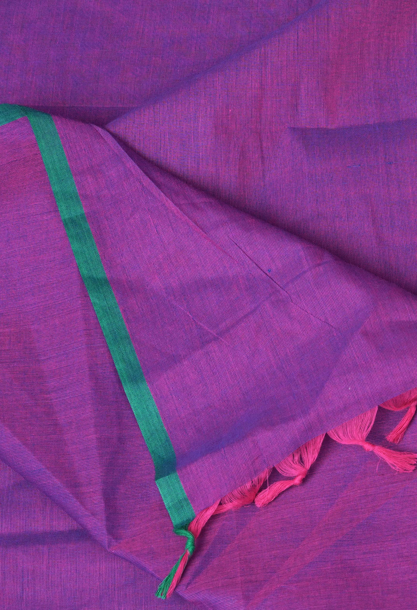 Purple Pure Pavani Handcrafted Kanchi Cotton Saree-UNM82378