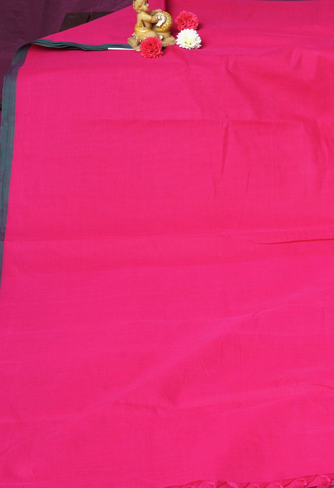 Pink Pure Pavani Handcrafted Kanchi Cotton Saree-UNM82381