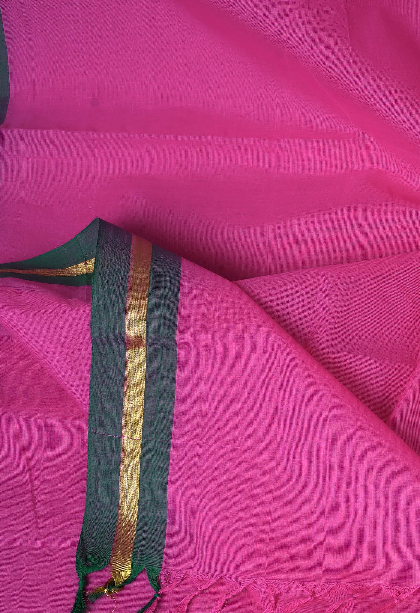 Pink Pure Pavani Handcrafted Kanchi Cotton Saree-UNM82394