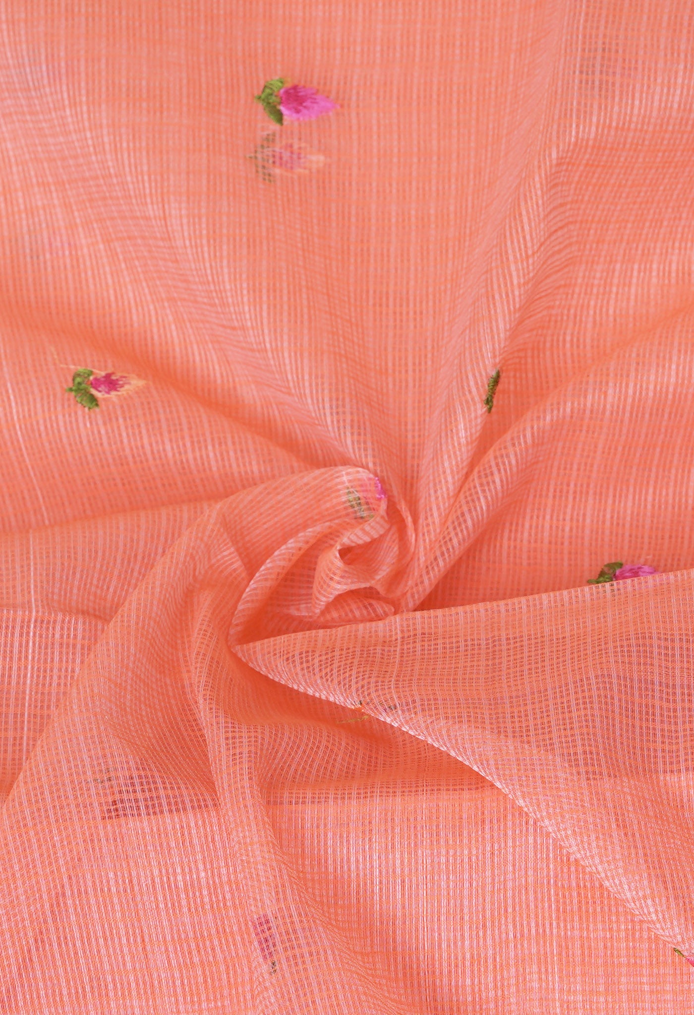 Pink Pure Emboridery Kota Saree-UNM82498
