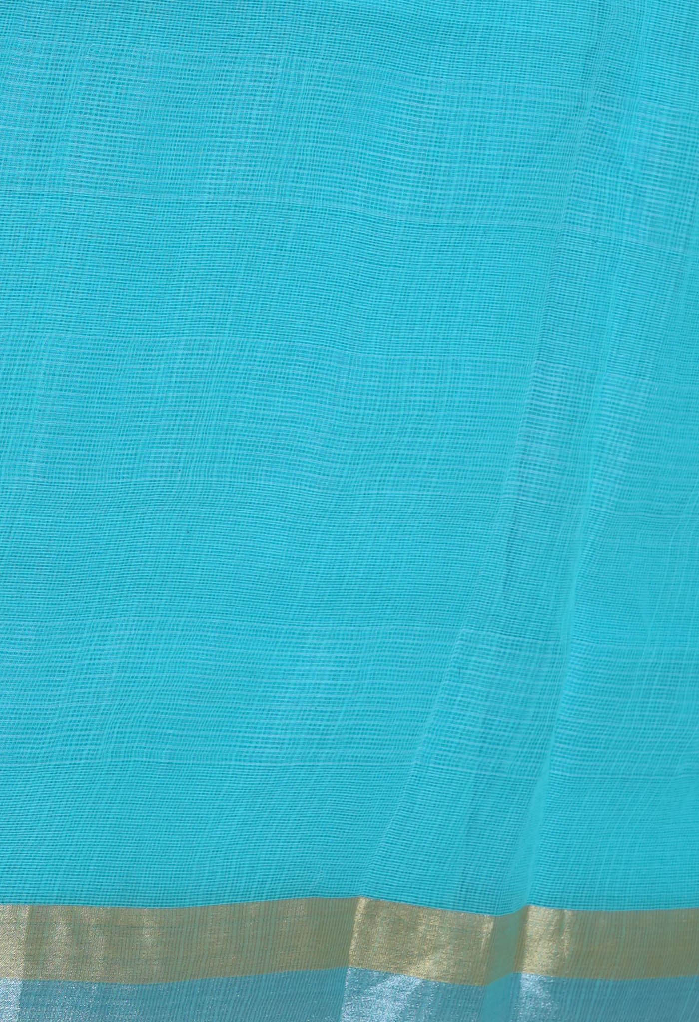 Blue Pure Hand Painted With Emboridery Kota Saree-UNM82516