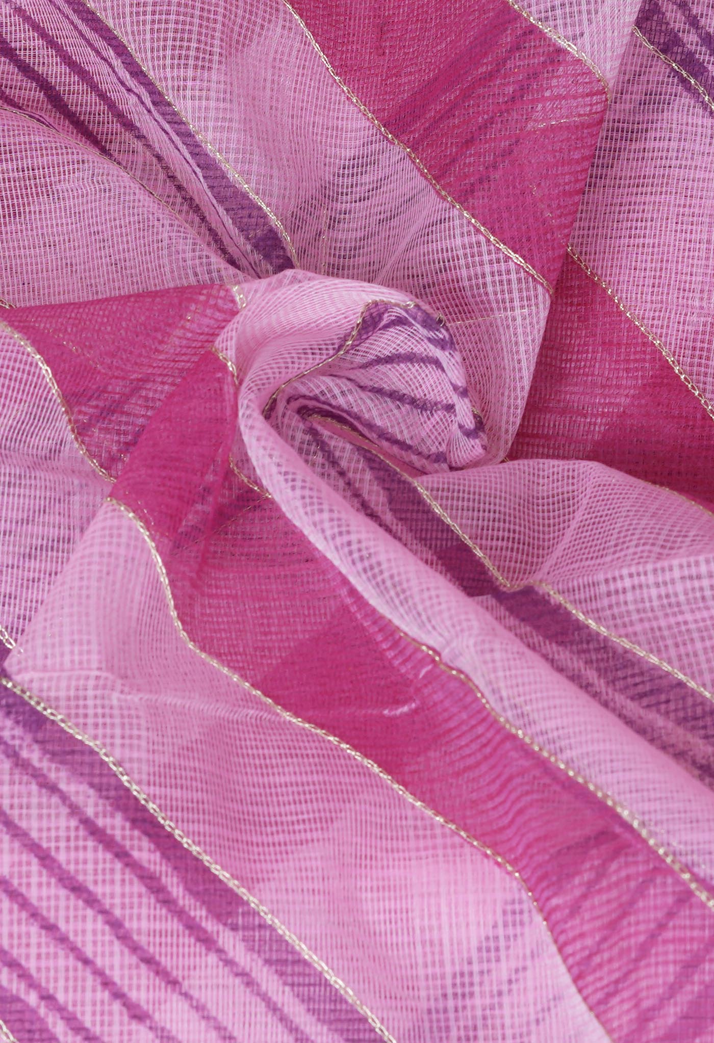 Pink Pure Hand Painted With Emboridery Kota Saree-UNM82583