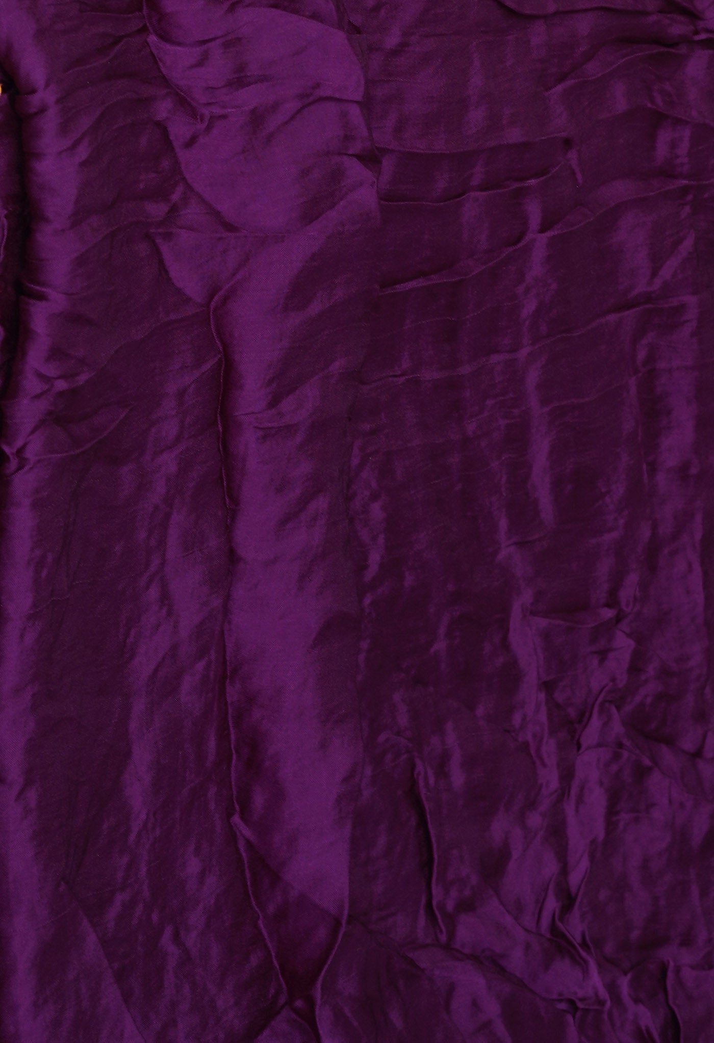Purple Pure Bandhani Gaji Soft Silk Saree-UNM82604