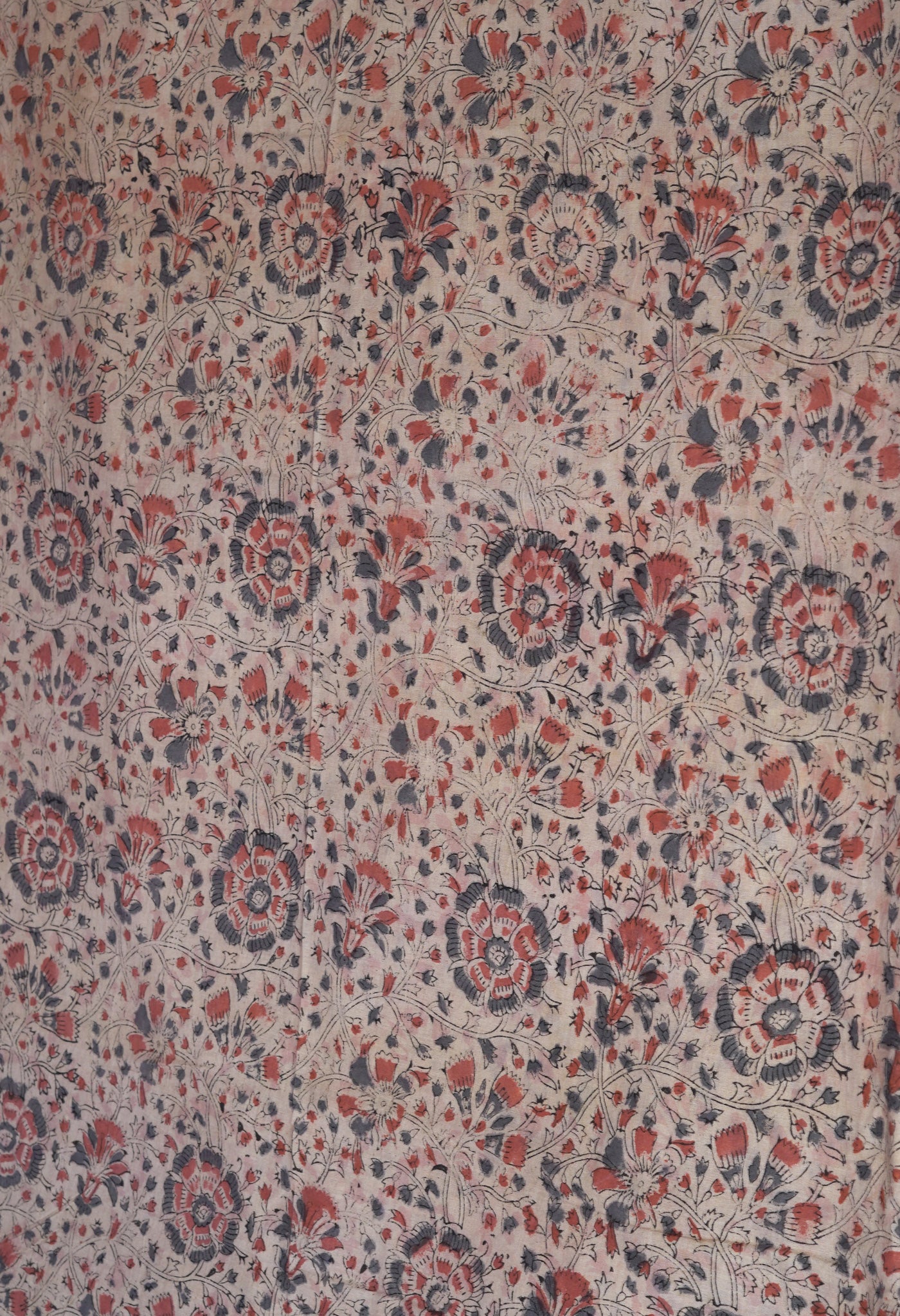 Yellow Pure Kalamkari Printed Soft Mulmul Cotton Saree-UNM82907